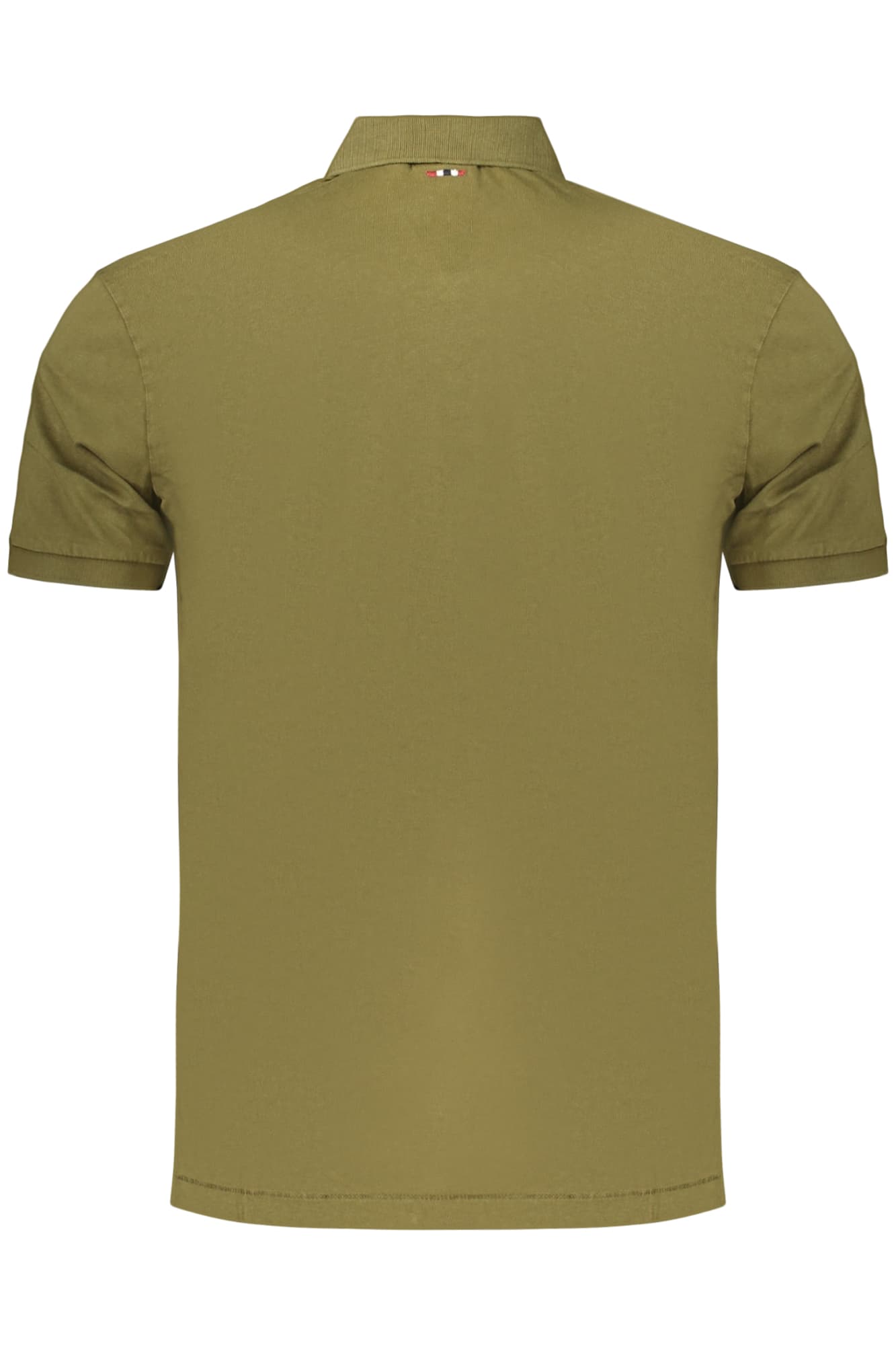 МЪЖКА ПОЛО ТЕНИЗА С КЪС РЪКАВ NAPAPIJRI, ЗЕЛЕНО - NAPAPIJRI