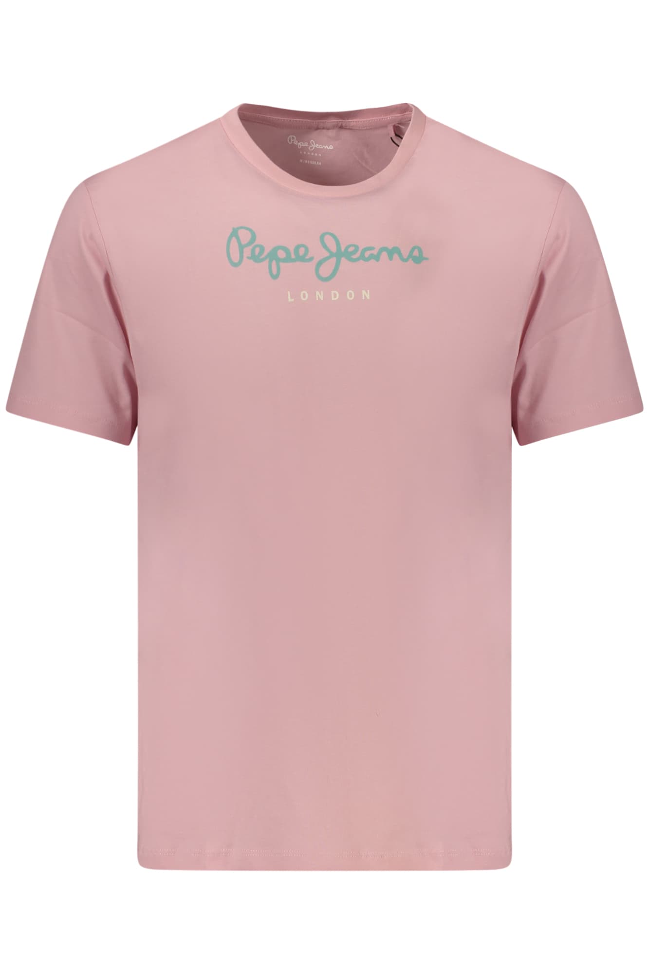 МЪЖКА РОЗОВА ТЕНИСКА С КЪС РЪКАВ PEPE JEANS - PEPE JEANS