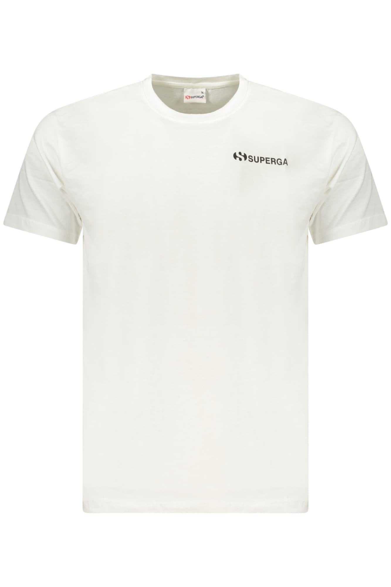 МЪЖКА ТЕНИСКА С КЪС РЪКАВ SUPERGA, БЯЛА - SUPERGA