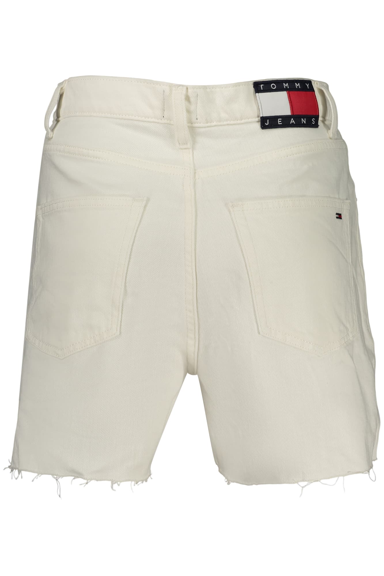Дамски къси дънки TOMMY HILFIGER, бели - TOMMY HILFIGER