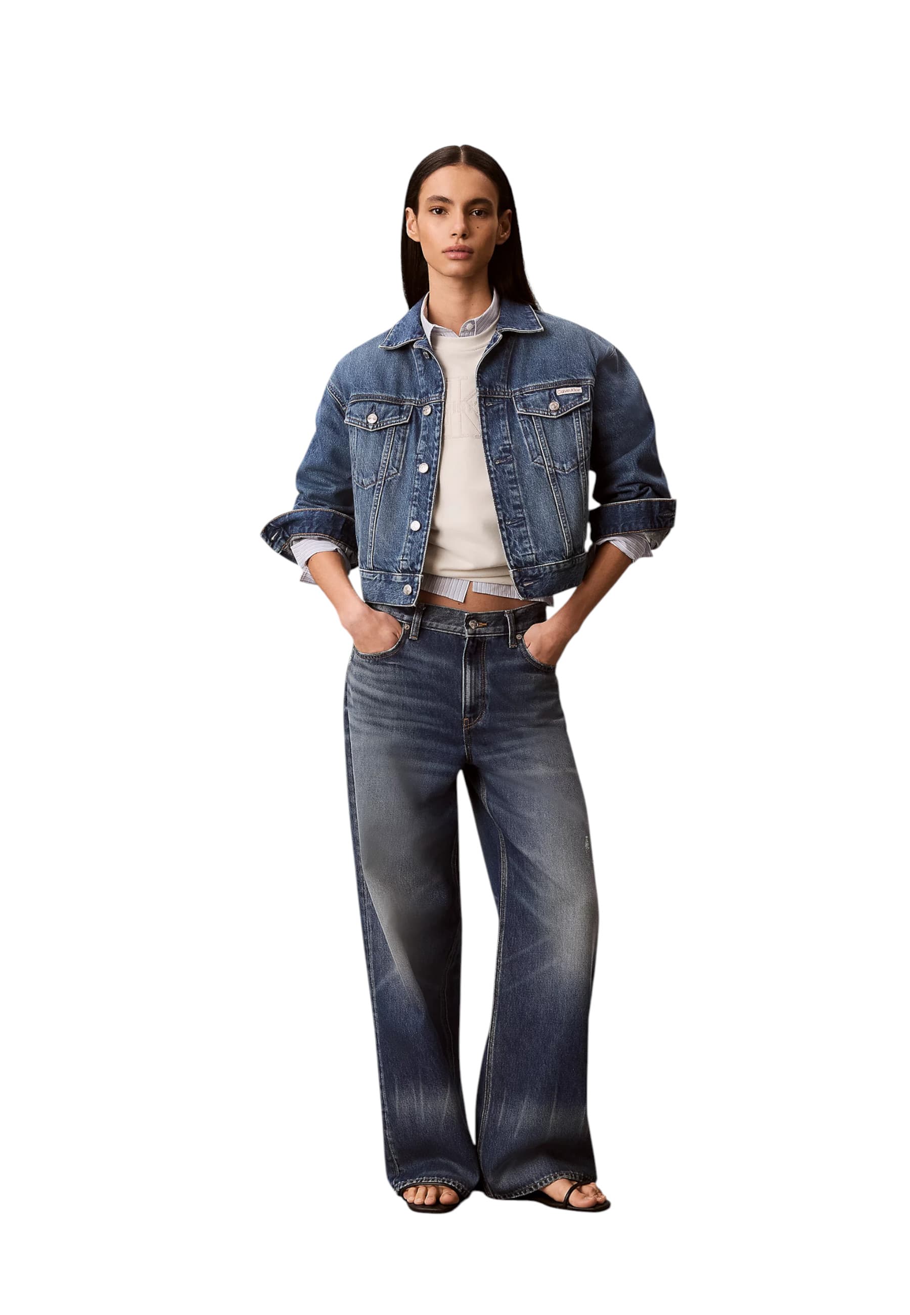 Calvin Klein Jeans Felpa Donna - Calvin Klein Jeans