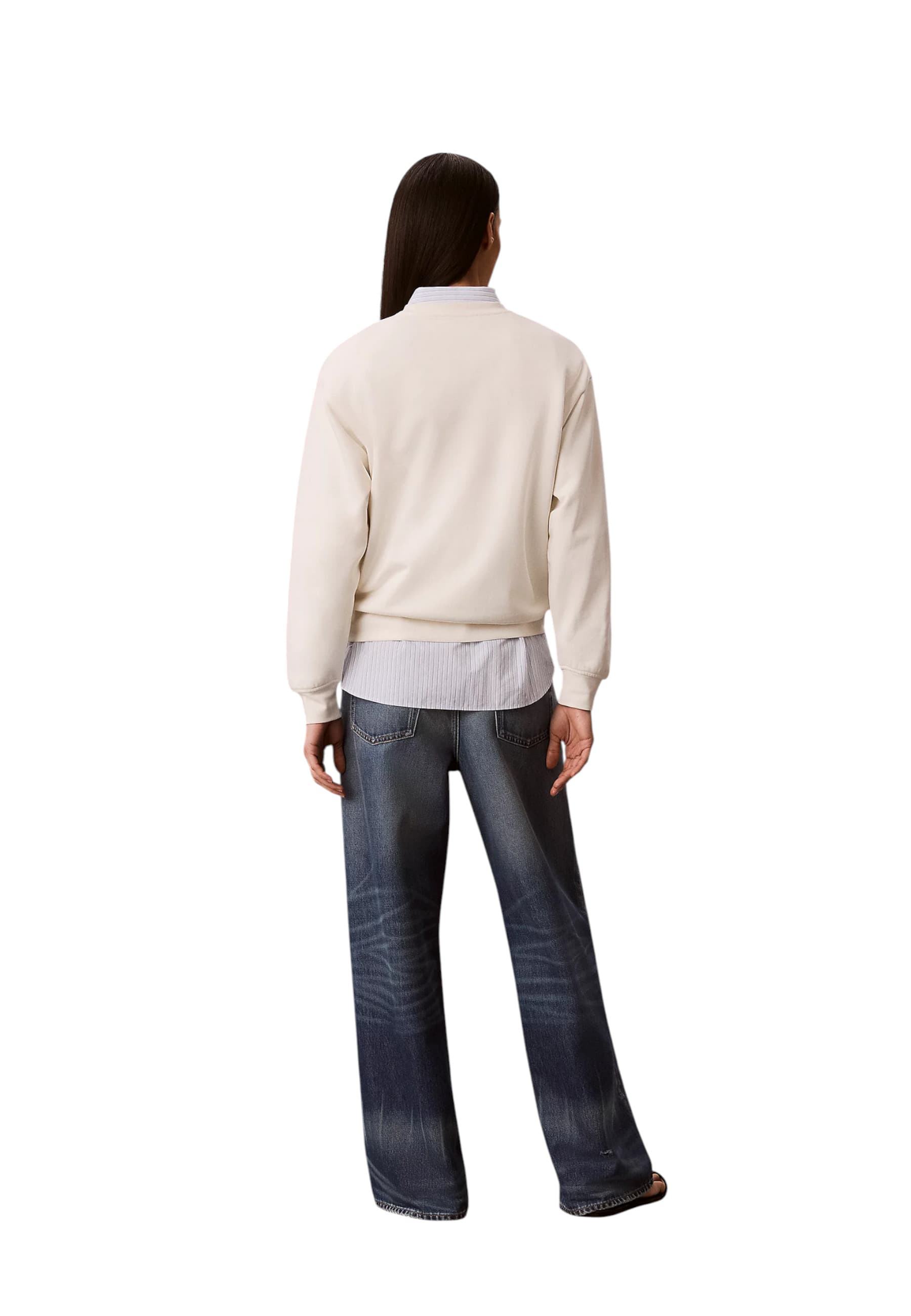 Calvin Klein Jeans Felpa Donna - Calvin Klein Jeans
