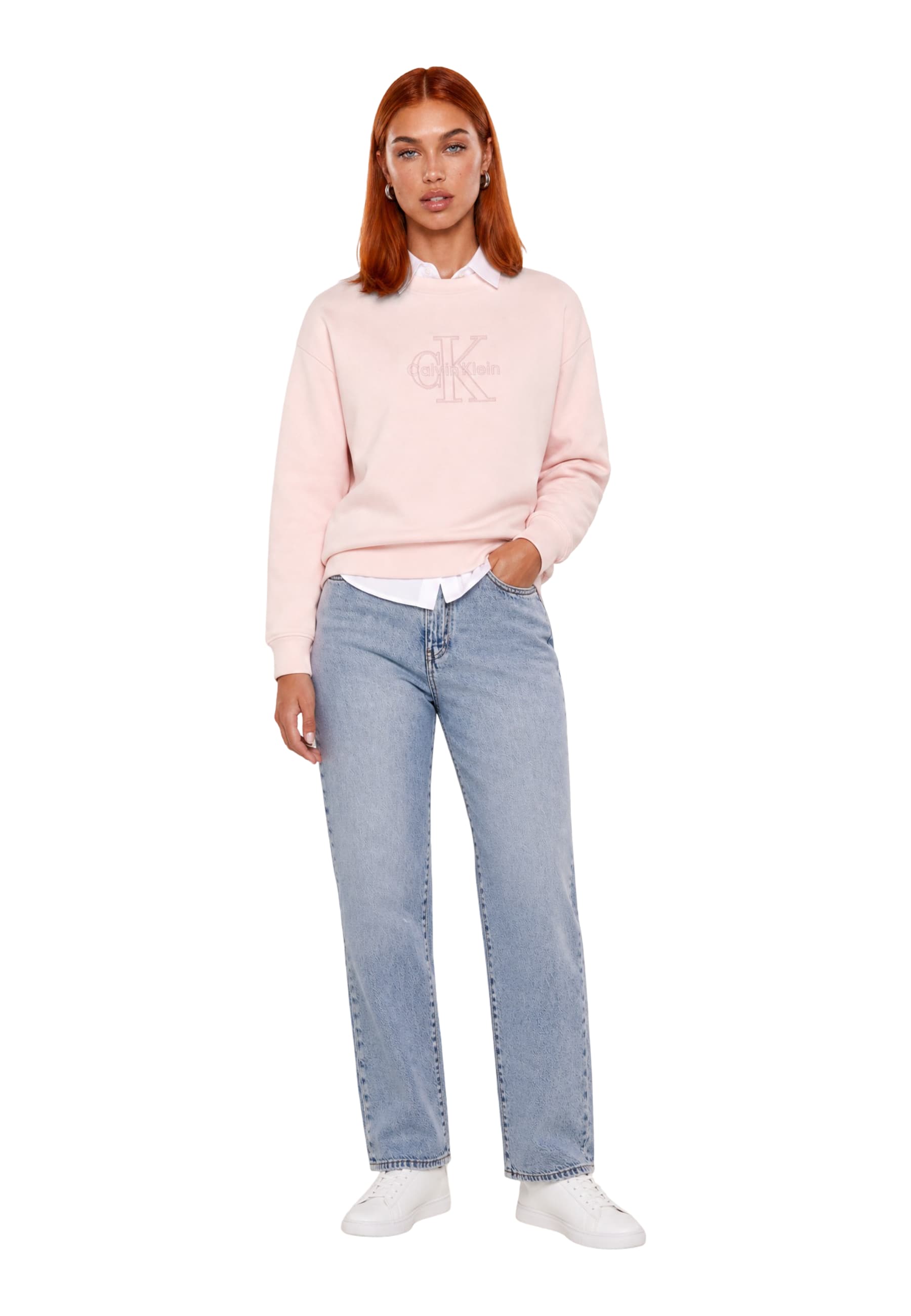 Calvin Klein Jeans Felpa Donna - Calvin Klein Jeans
