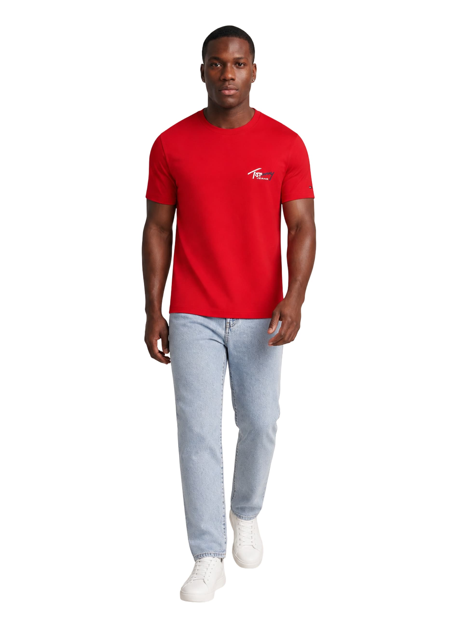 Tommy Hilfiger Jeans T-Shirt Uomo - Tommy Hilfiger Jeans