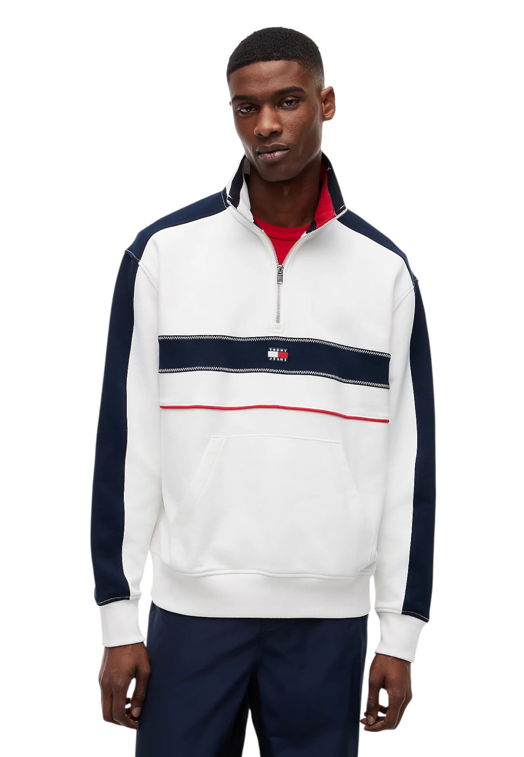Tommy Hilfiger Jeans Felpa Uomo - Tommy Hilfiger Jeans