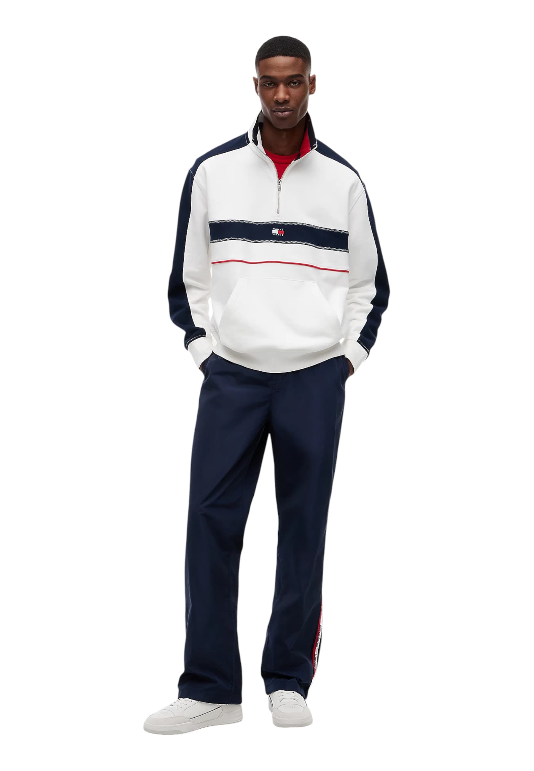Tommy Hilfiger Jeans Felpa Uomo - Tommy Hilfiger Jeans