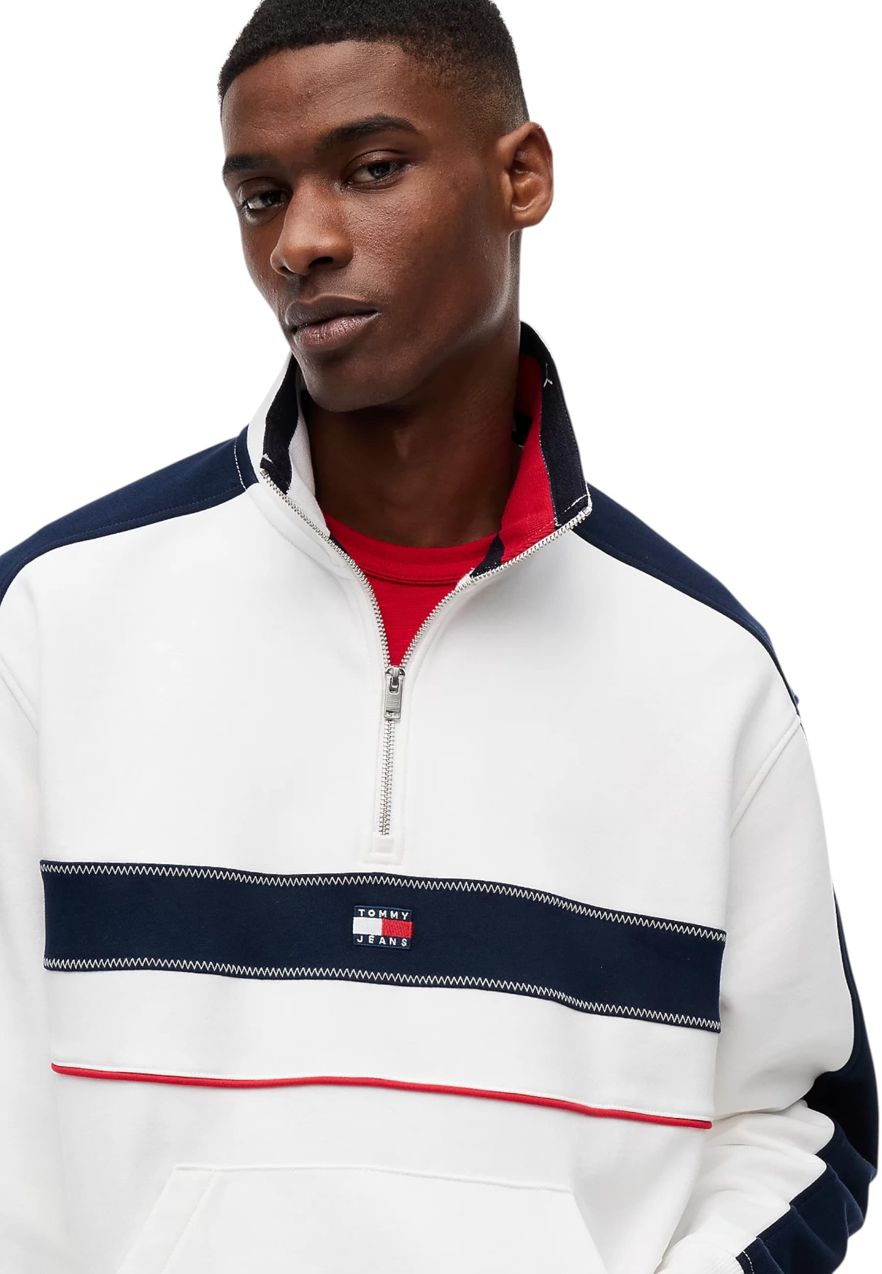 Tommy Hilfiger Jeans Felpa Uomo - Tommy Hilfiger Jeans