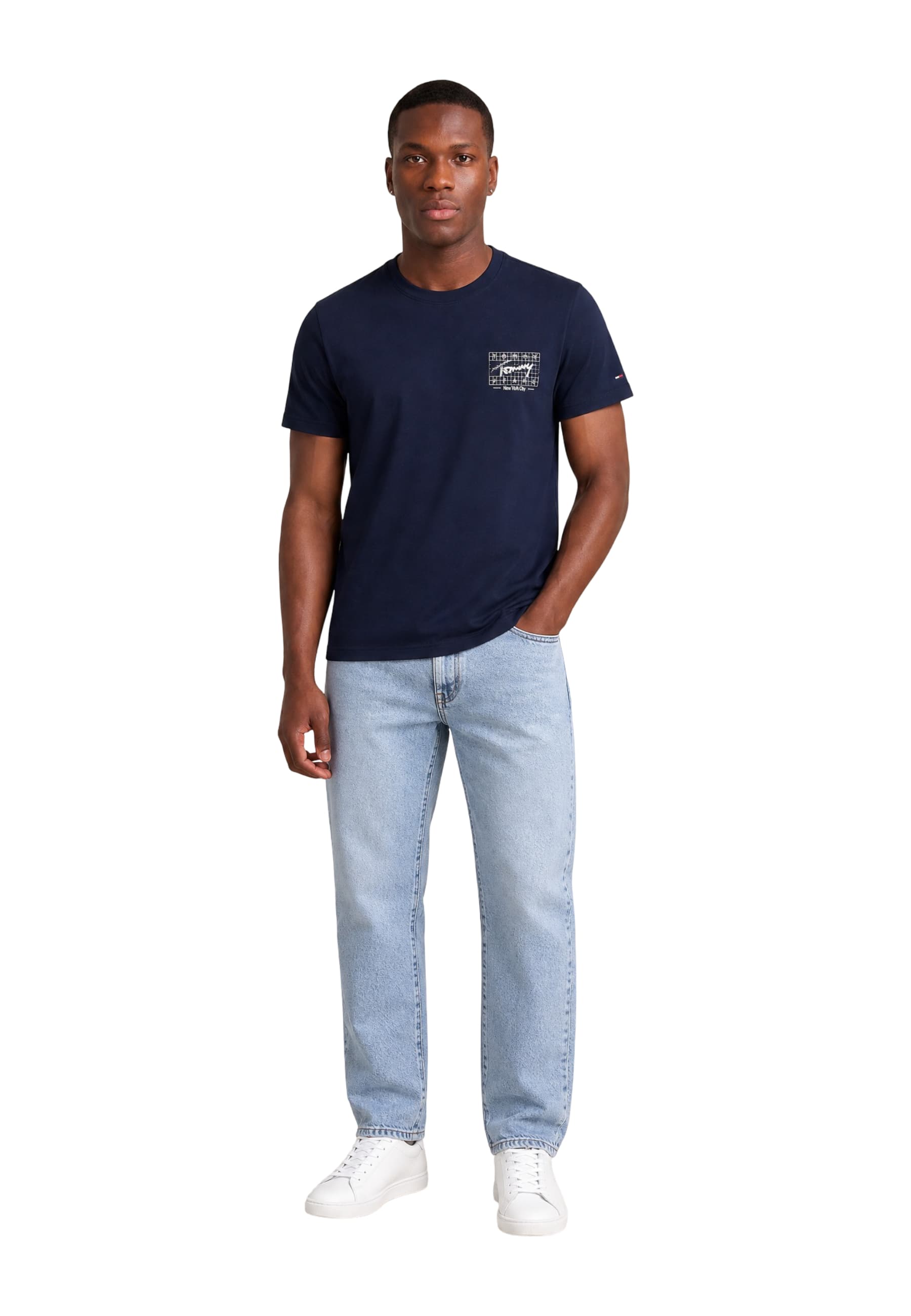 Tommy Hilfiger Jeans T-Shirt Uomo - Tommy Hilfiger Jeans