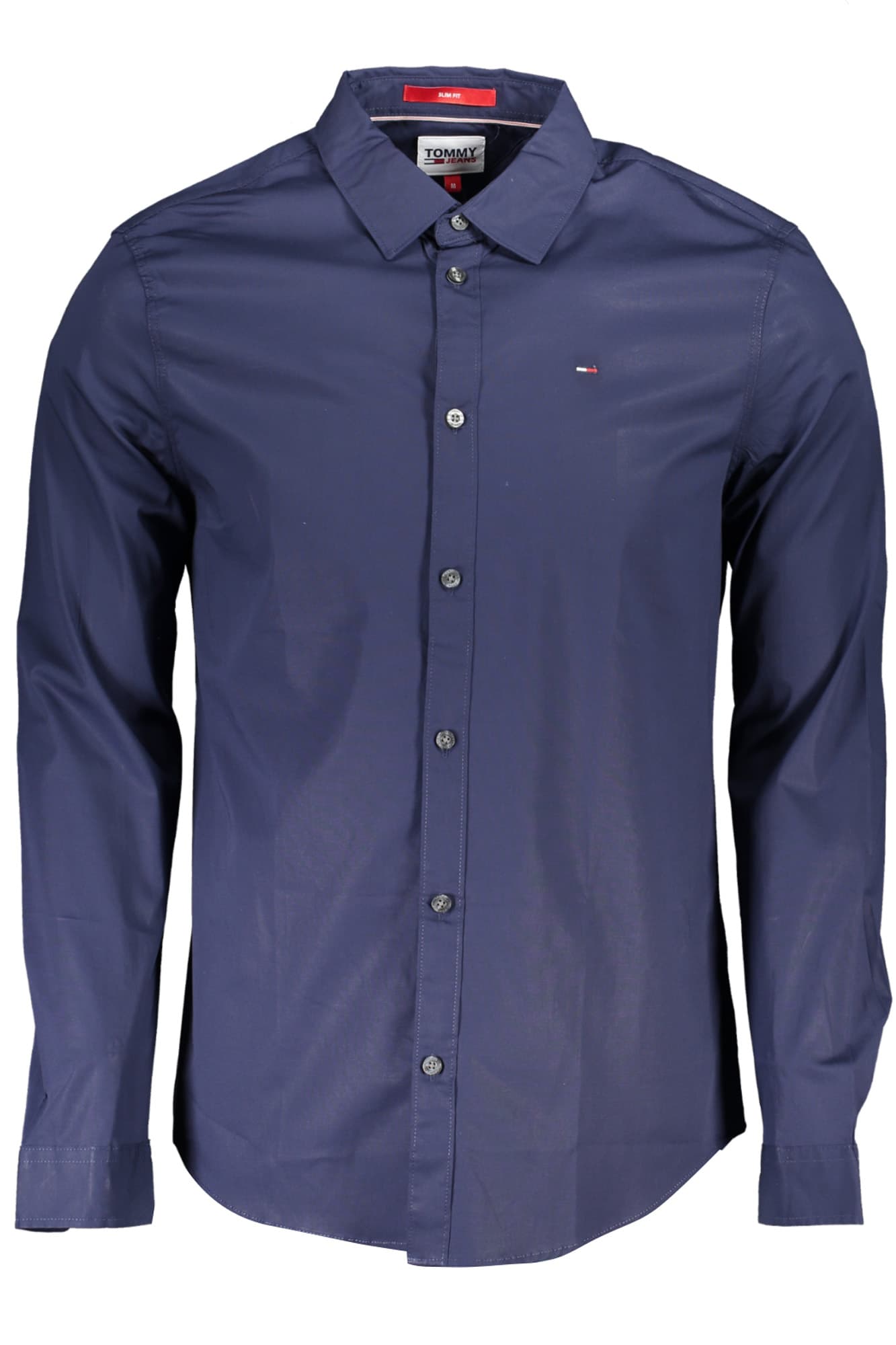 TOMMY HILFIGER МЪЖКА РИЗА С ДЪЛЪГ РЪКАВ СИНЯ - TOMMY HILFIGER
