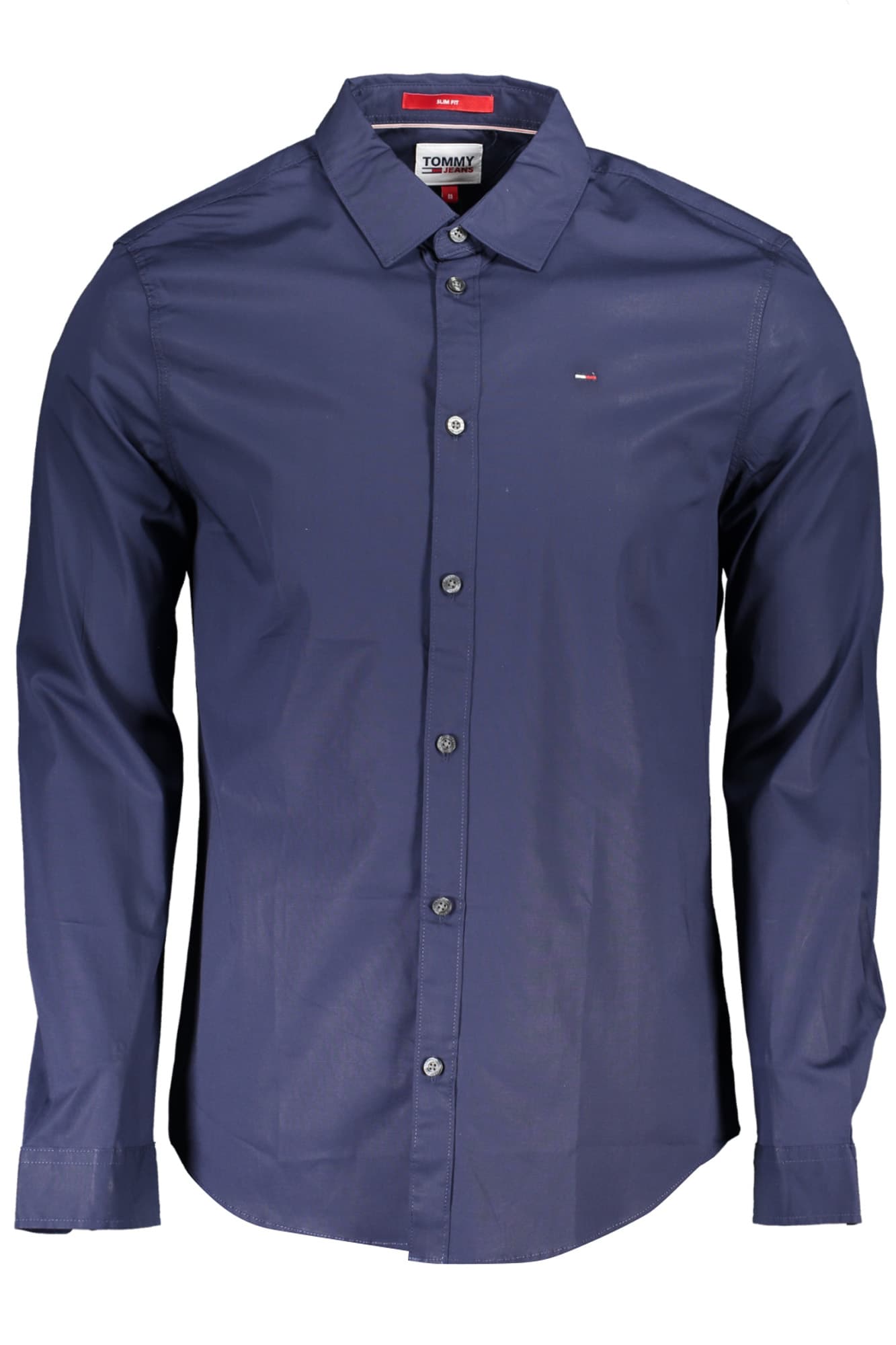 TOMMY HILFIGER МЪЖКА РИЗА С ДЪЛЪГ РЪКАВ СИНЯ - TOMMY HILFIGER