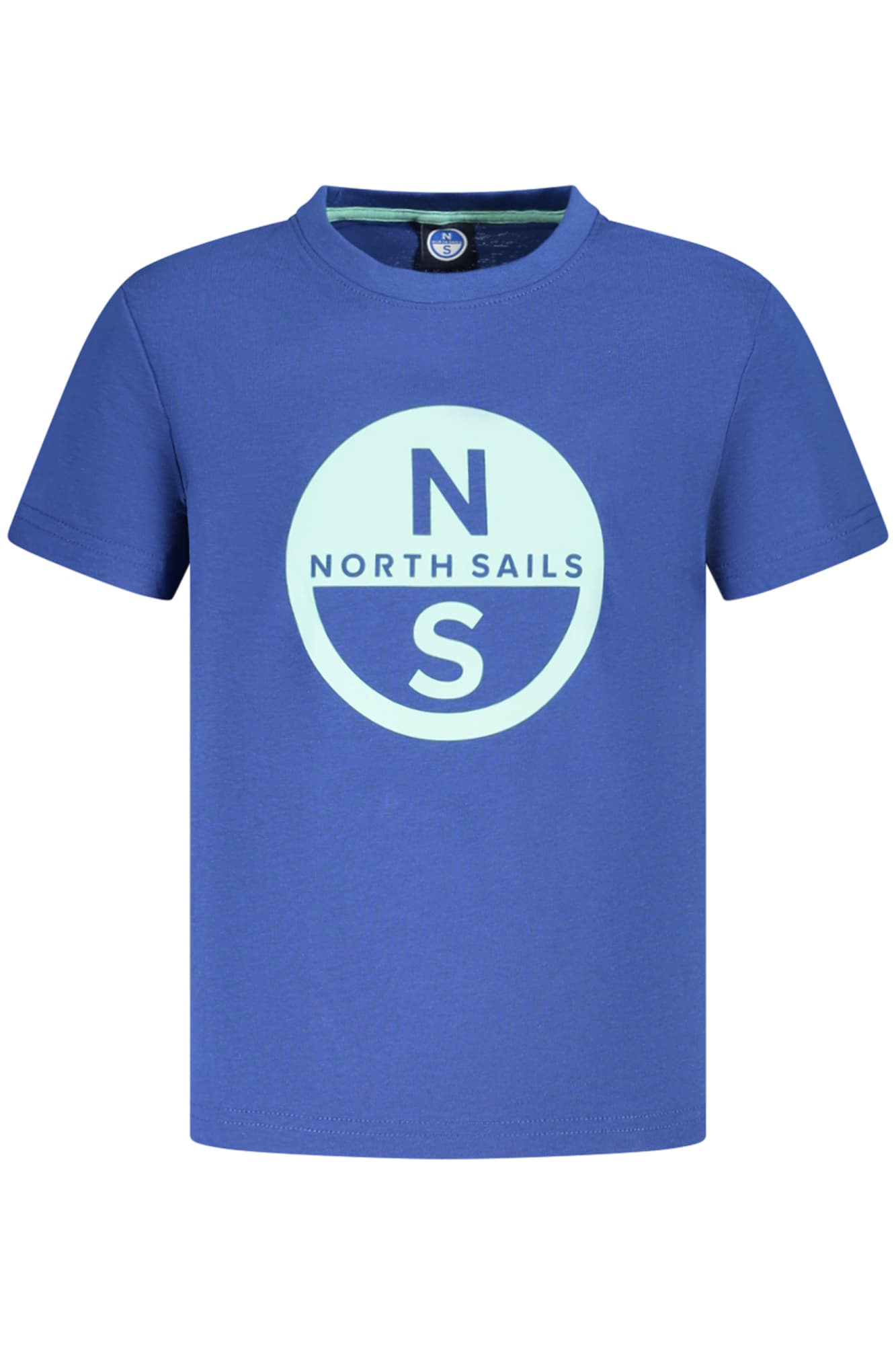 ДЕТСКА ТЕНИСКА С КЪС РЪКАВ NORTH SAILS, СИНЯ - NORTH SAILS