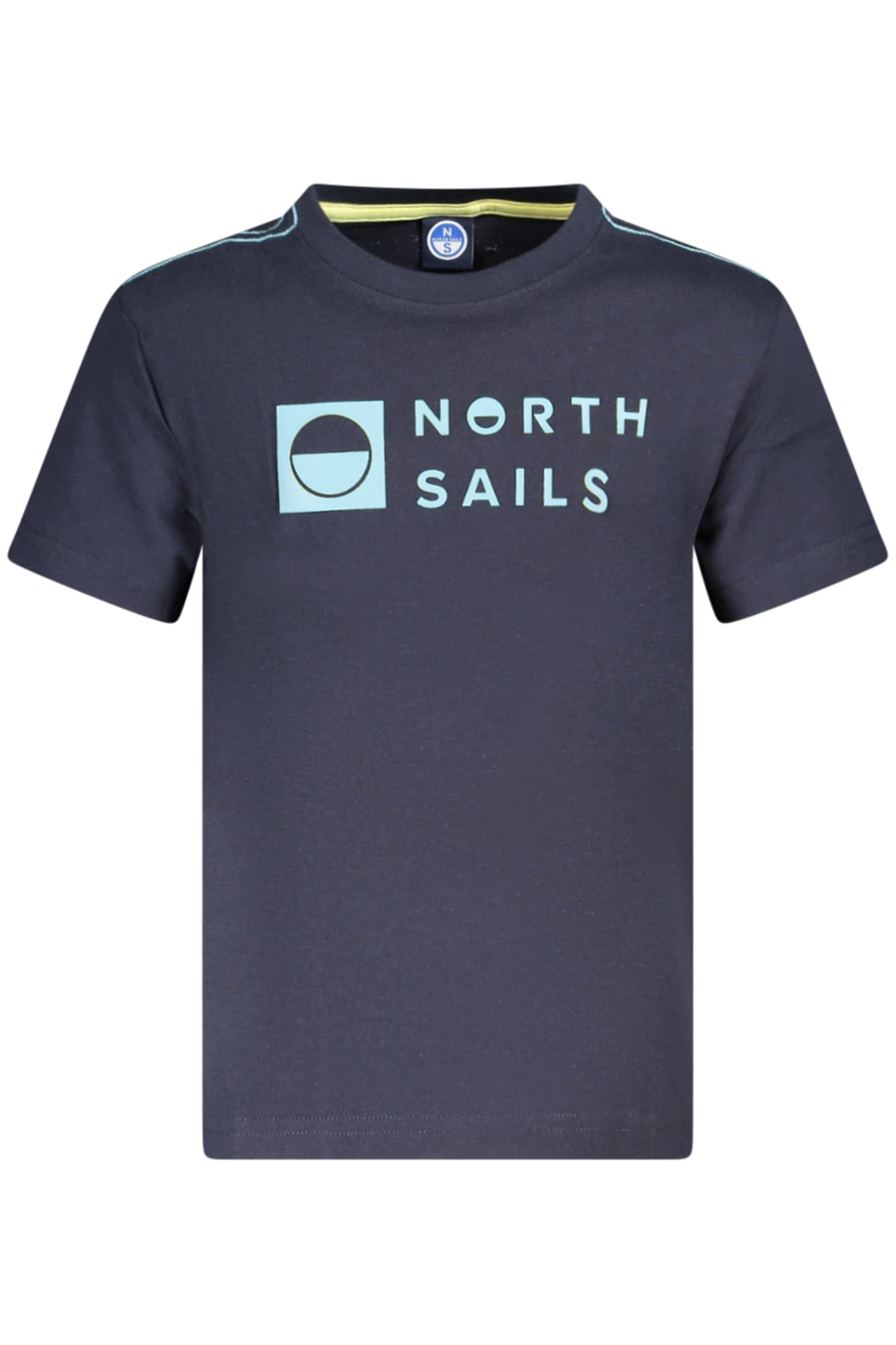 ДЕТСКА ТЕНИСКА С КЪС РЪКАВ NORTH SAILS, СИНЯ - NORTH SAILS