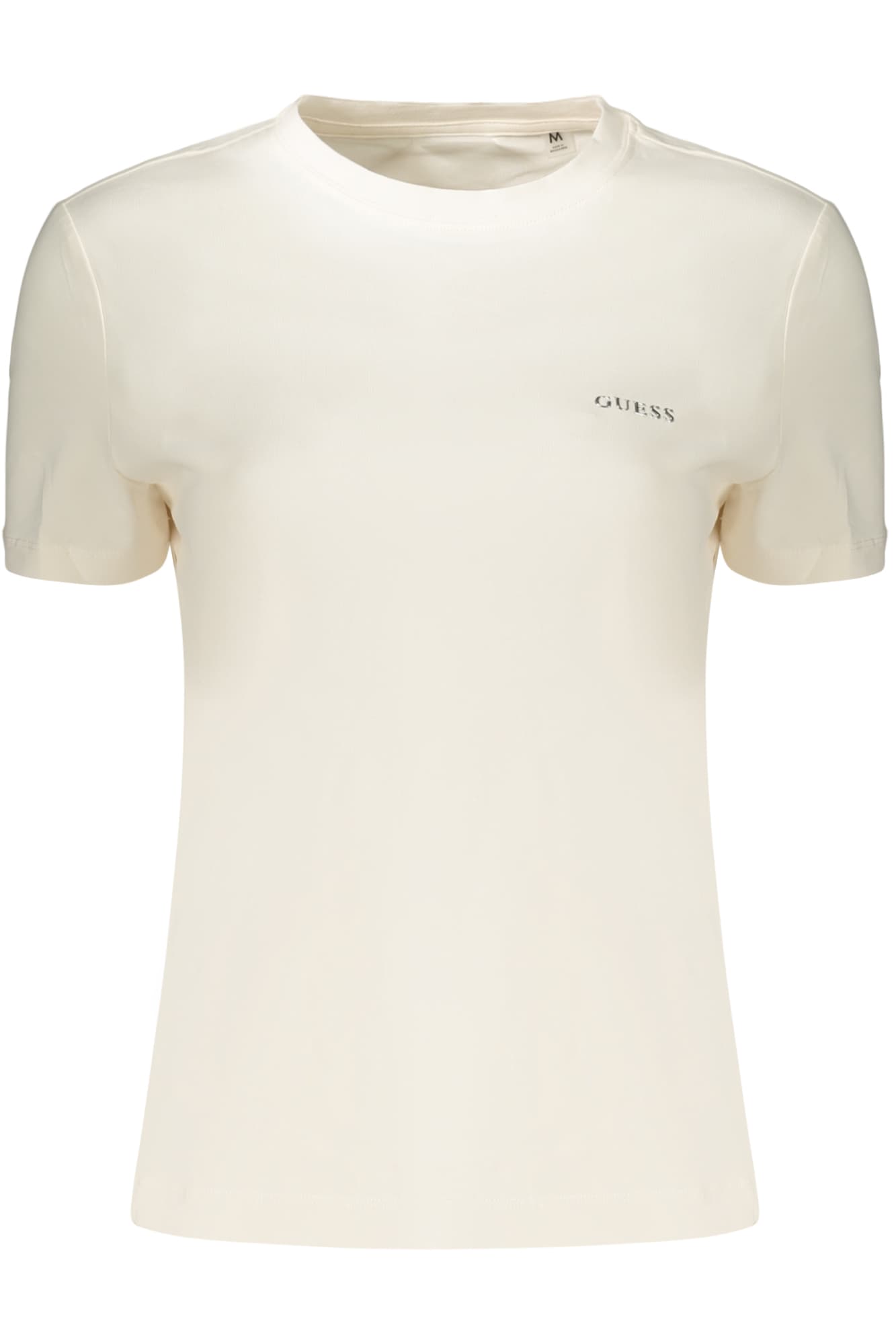 Дамска тениска с къс ръкав GUESS JEANS, розова - GUESS JEANS