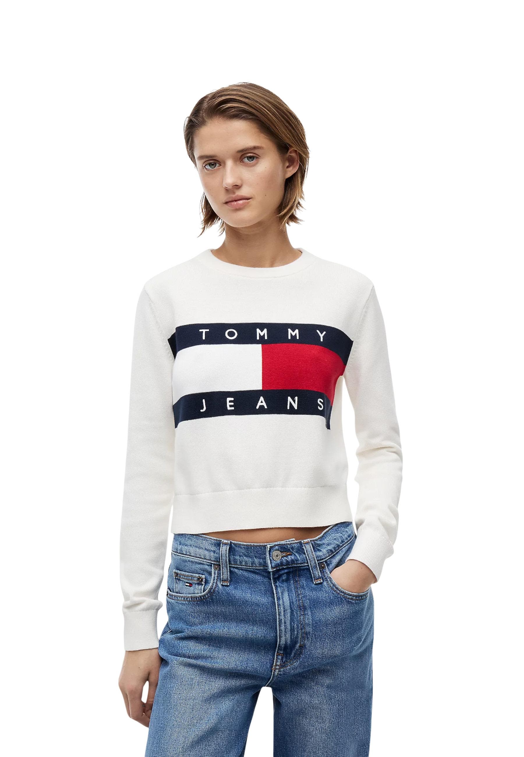 Tommy Hilfiger Jeans Felpa Donna - Tommy Hilfiger Jeans