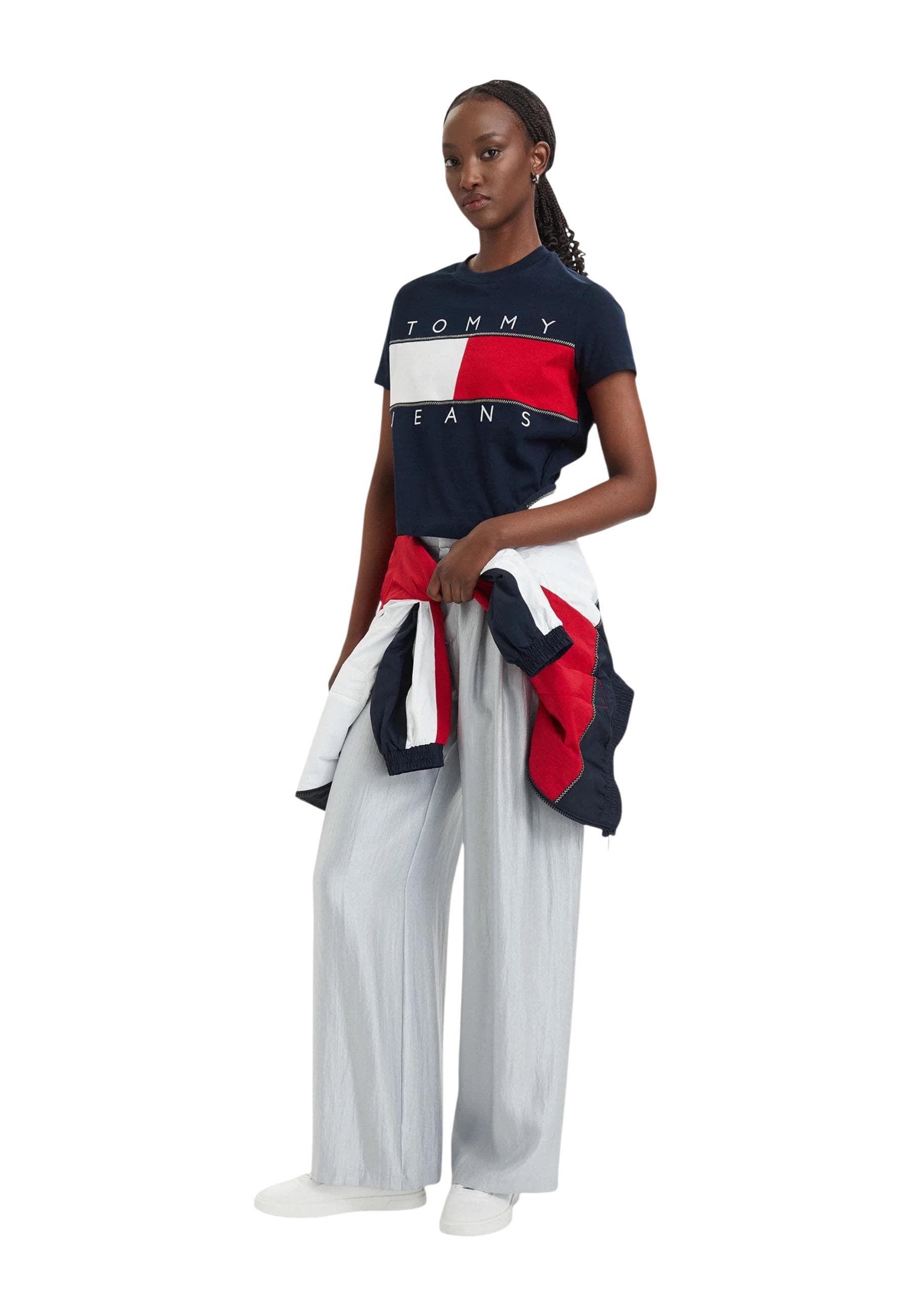 Tommy Hilfiger Jeans T-Shirt Donna - Tommy Hilfiger Jeans