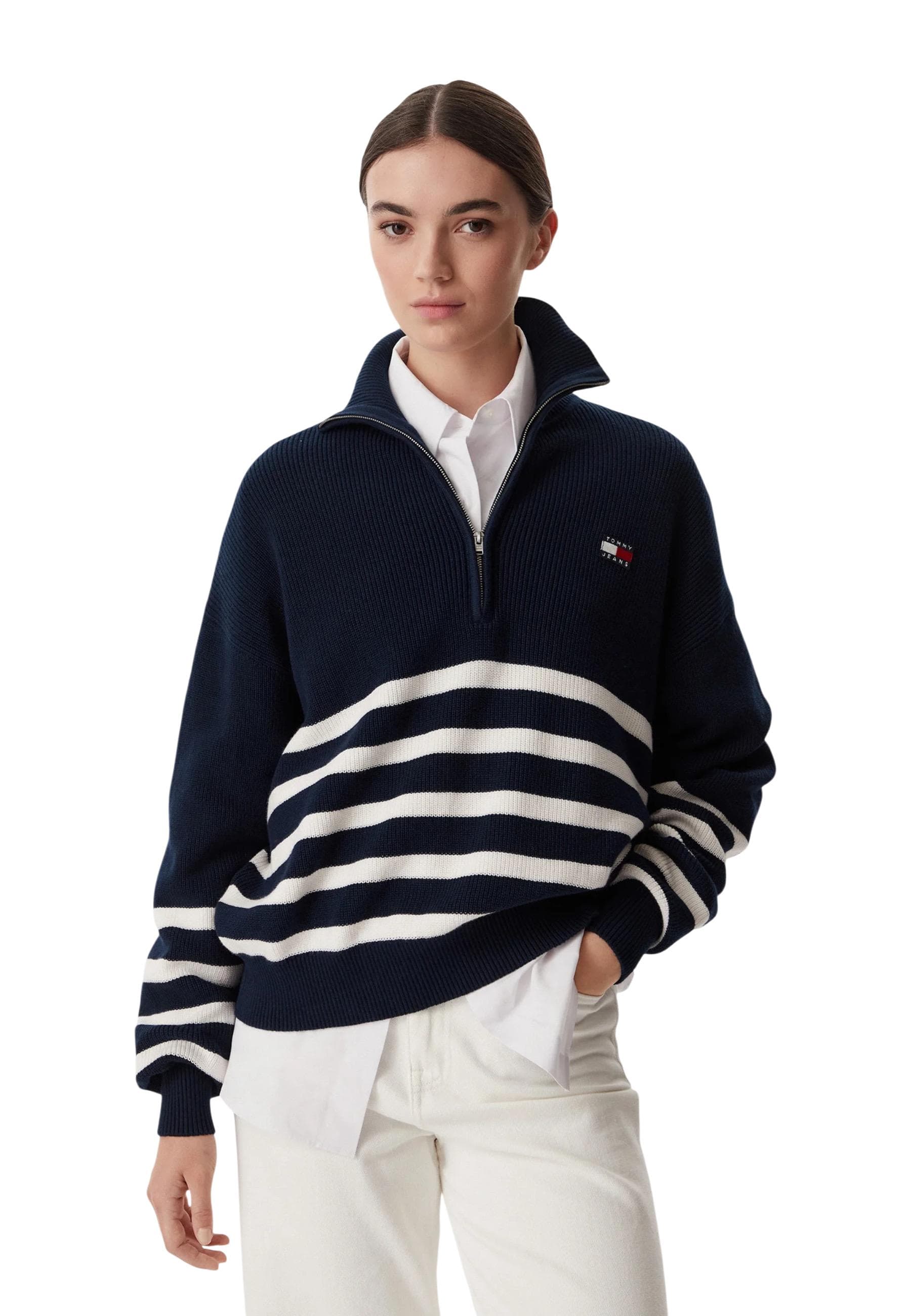 Tommy Hilfiger Jeans Maglia Donna - Tommy Hilfiger Jeans