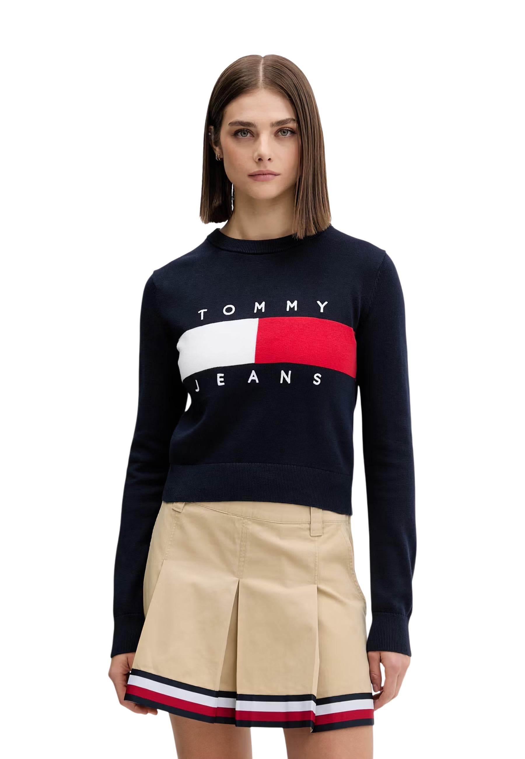 Tommy Hilfiger Jeans Maglia Donna - Tommy Hilfiger Jeans