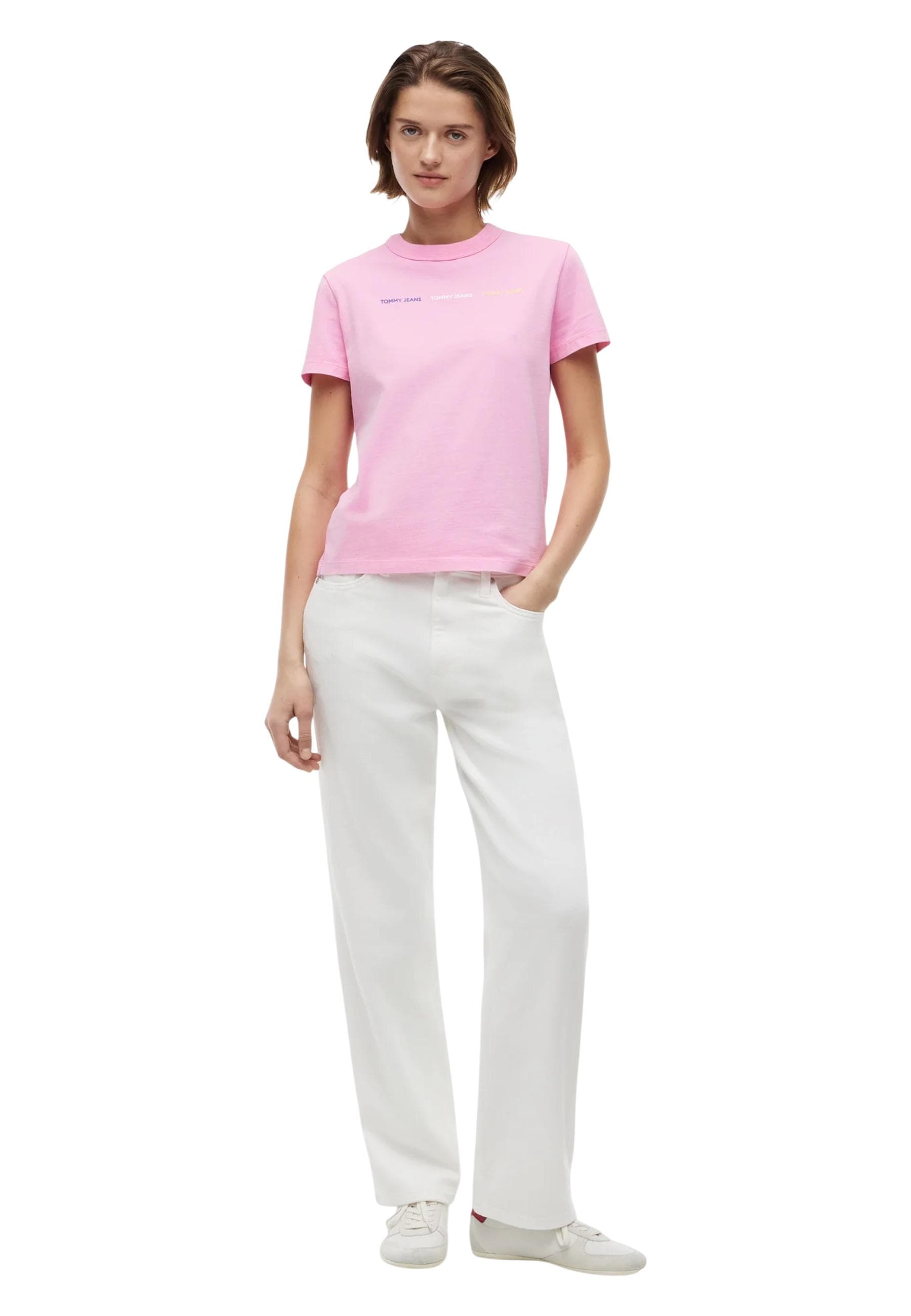 Tommy Hilfiger Jeans T-Shirt Donna - Tommy Hilfiger Jeans