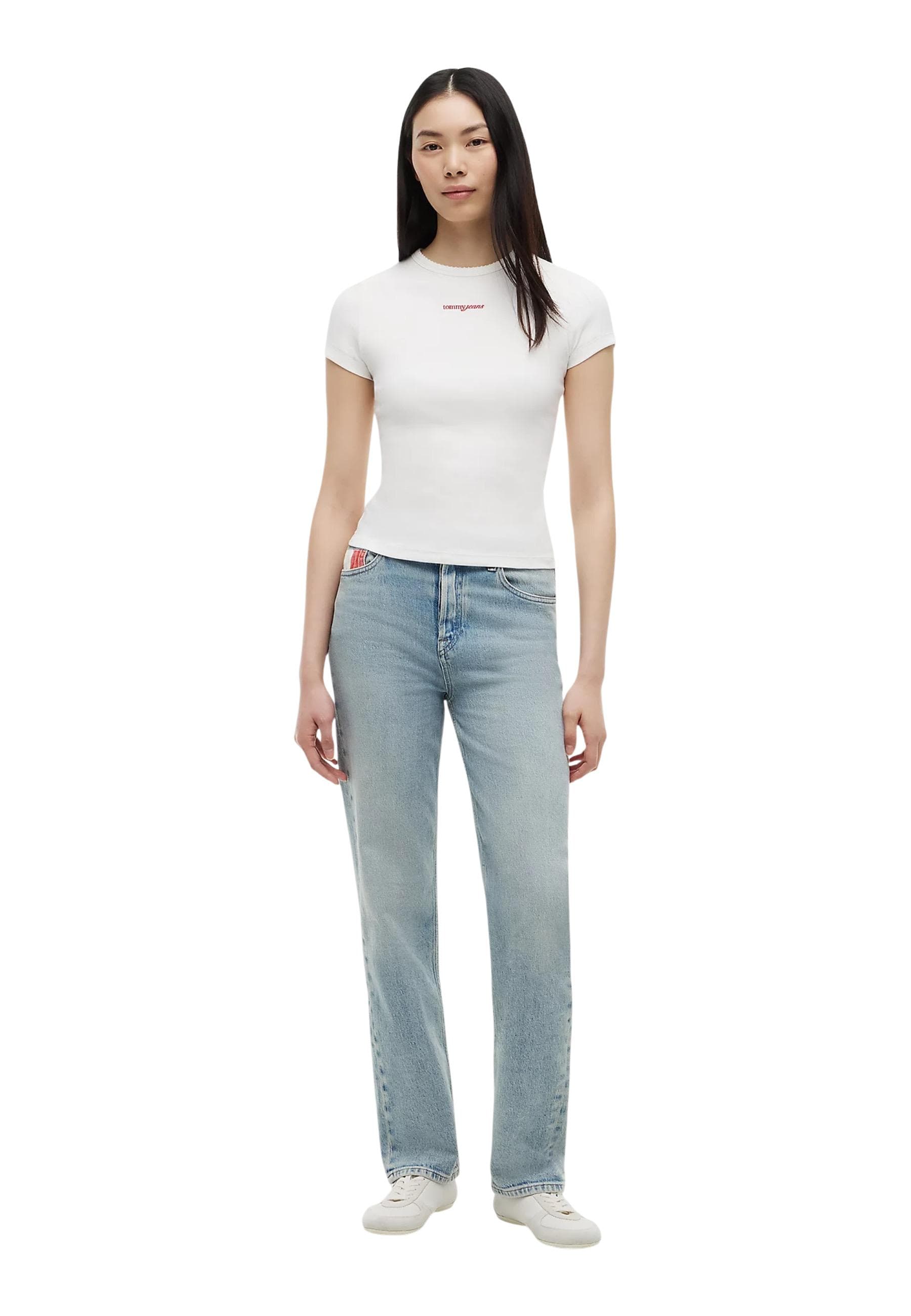 Tommy Hilfiger Jeans T-Shirt Donna - Tommy Hilfiger Jeans