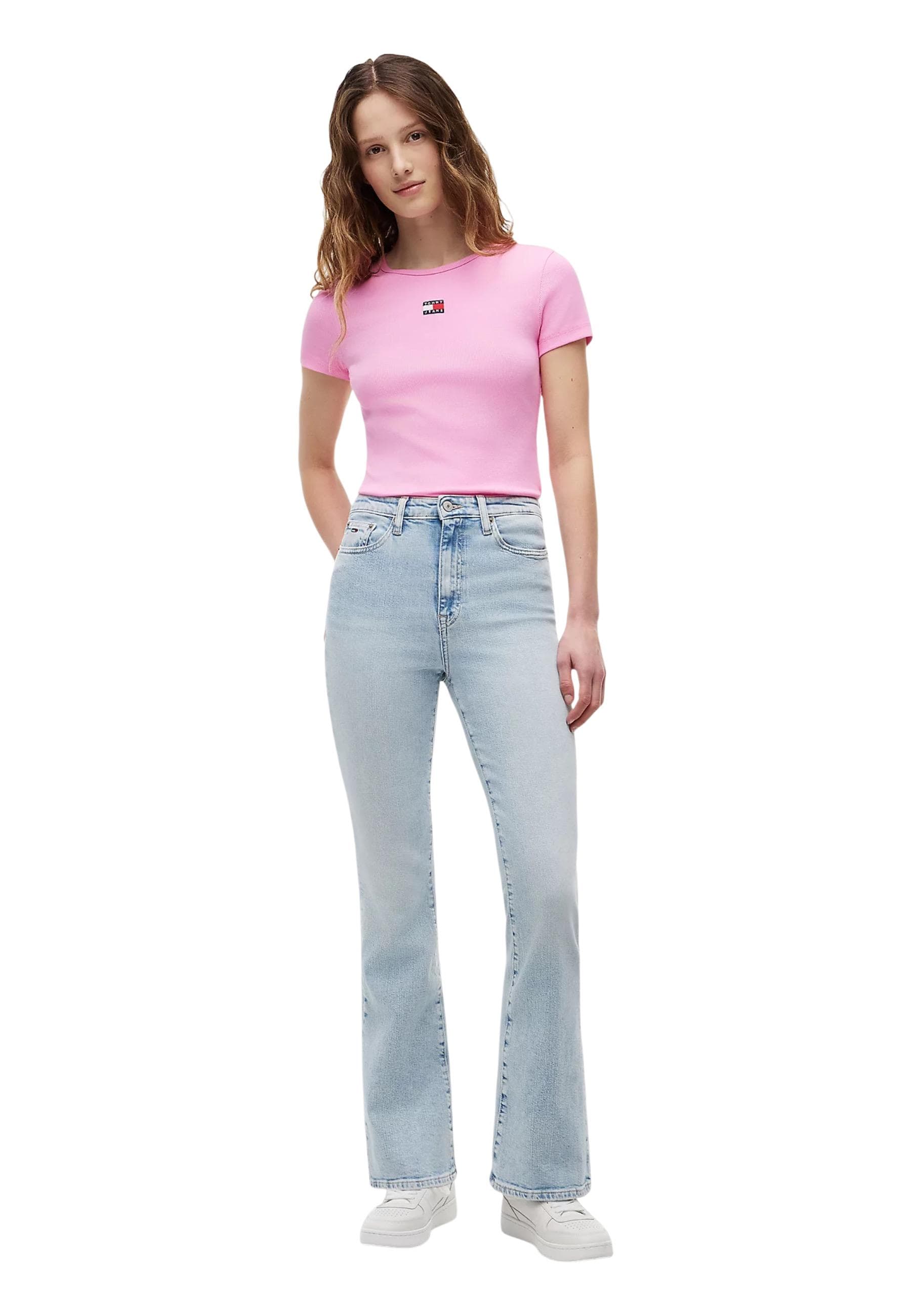 Tommy Hilfiger Jeans T-Shirt Donna - Tommy Hilfiger Jeans