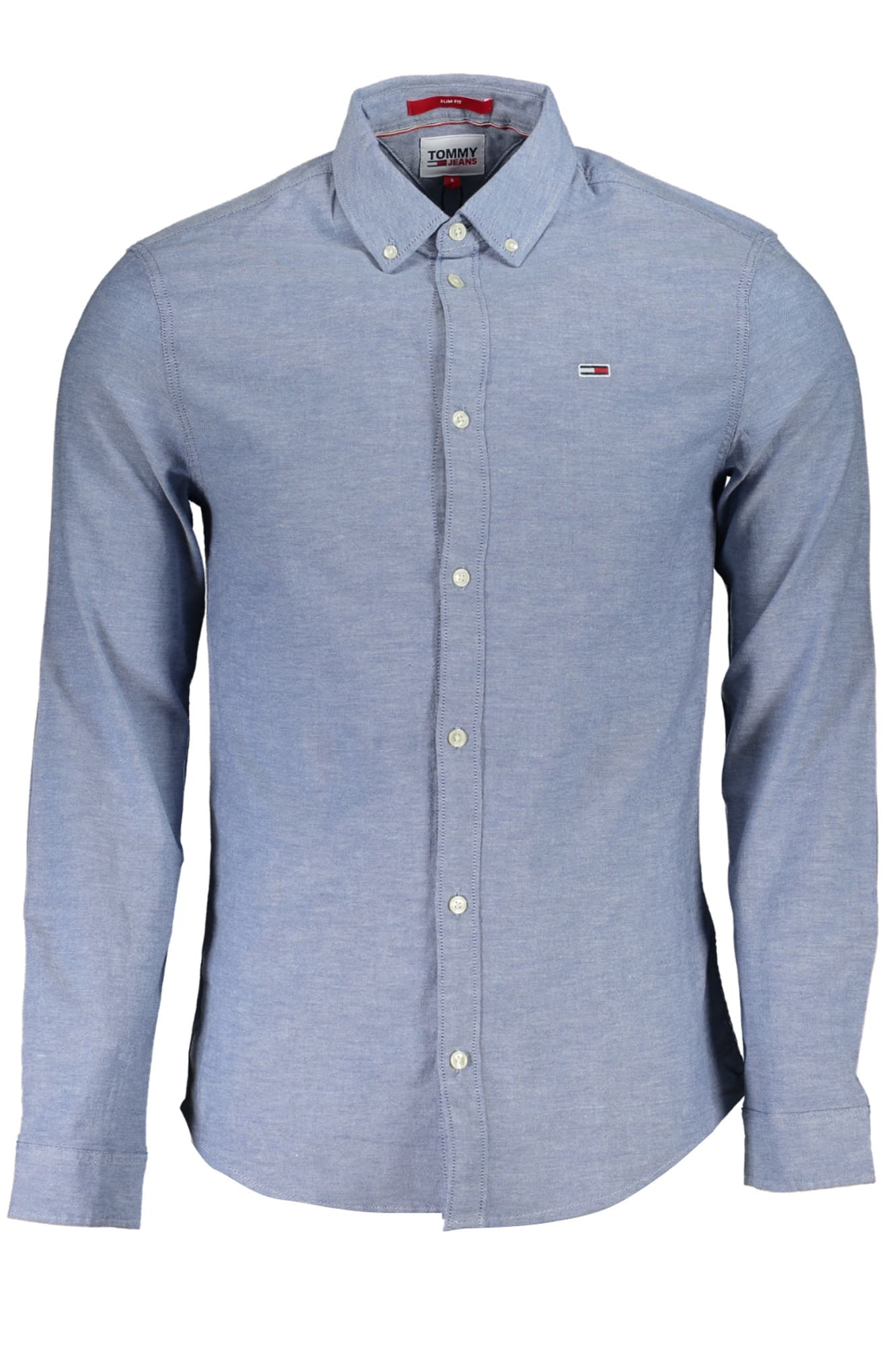 TOMMY HILFIGER МЪЖКА РИЗА С ДЪЛЪГ РЪКАВ СИНЯ - TOMMY HILFIGER