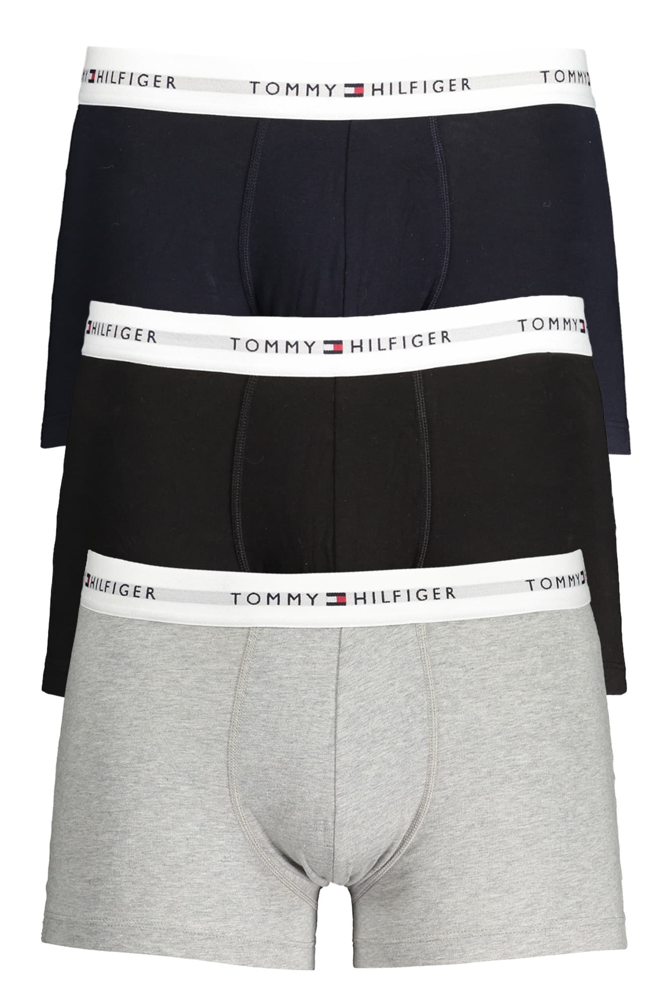 TOMMY HILFIGER МЪЖКИ СИВ БОКСЕР - TOMMY HILFIGER