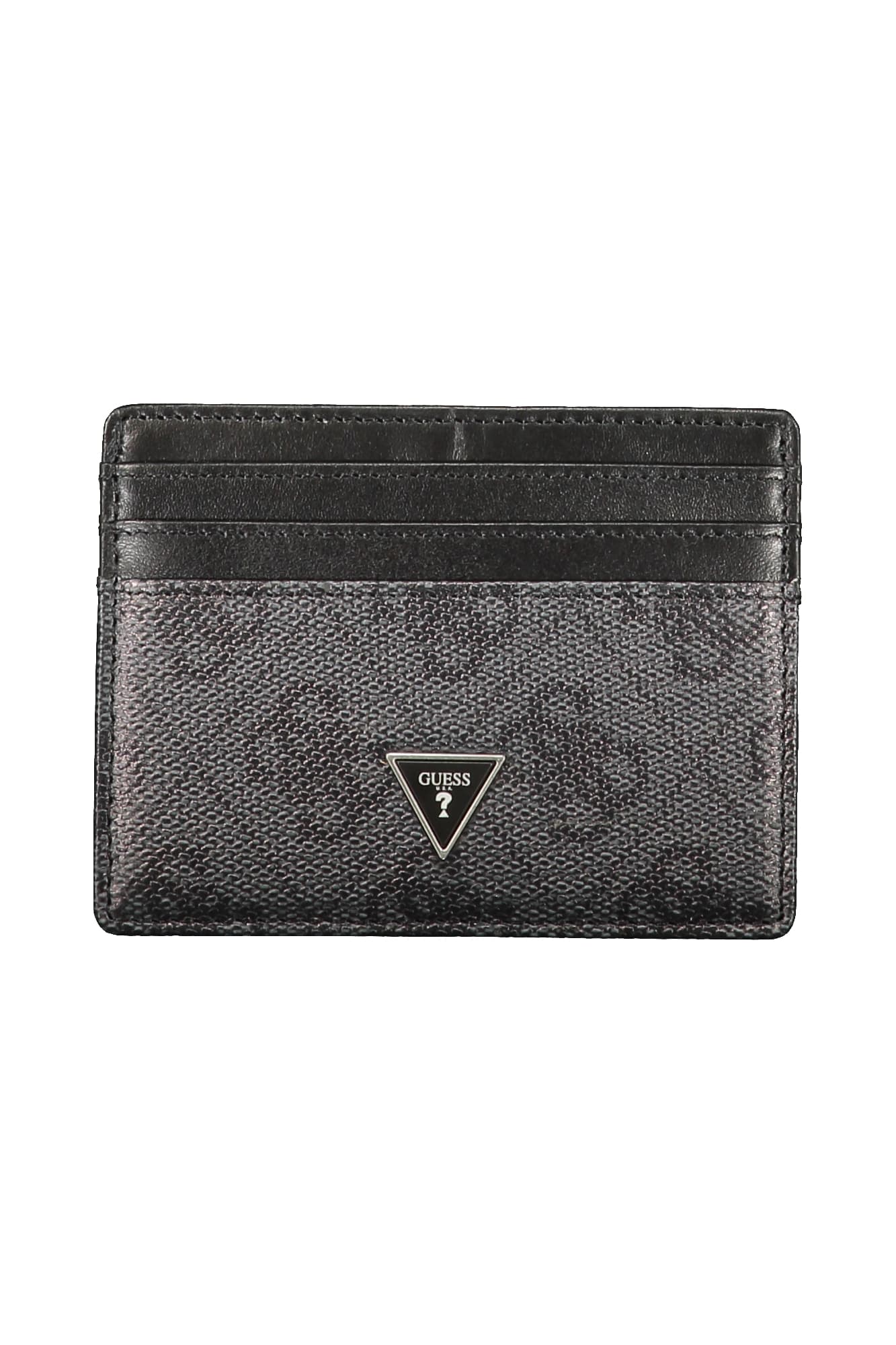 Мъжки черен портфейл GUESS JEANS - GUESS JEANS