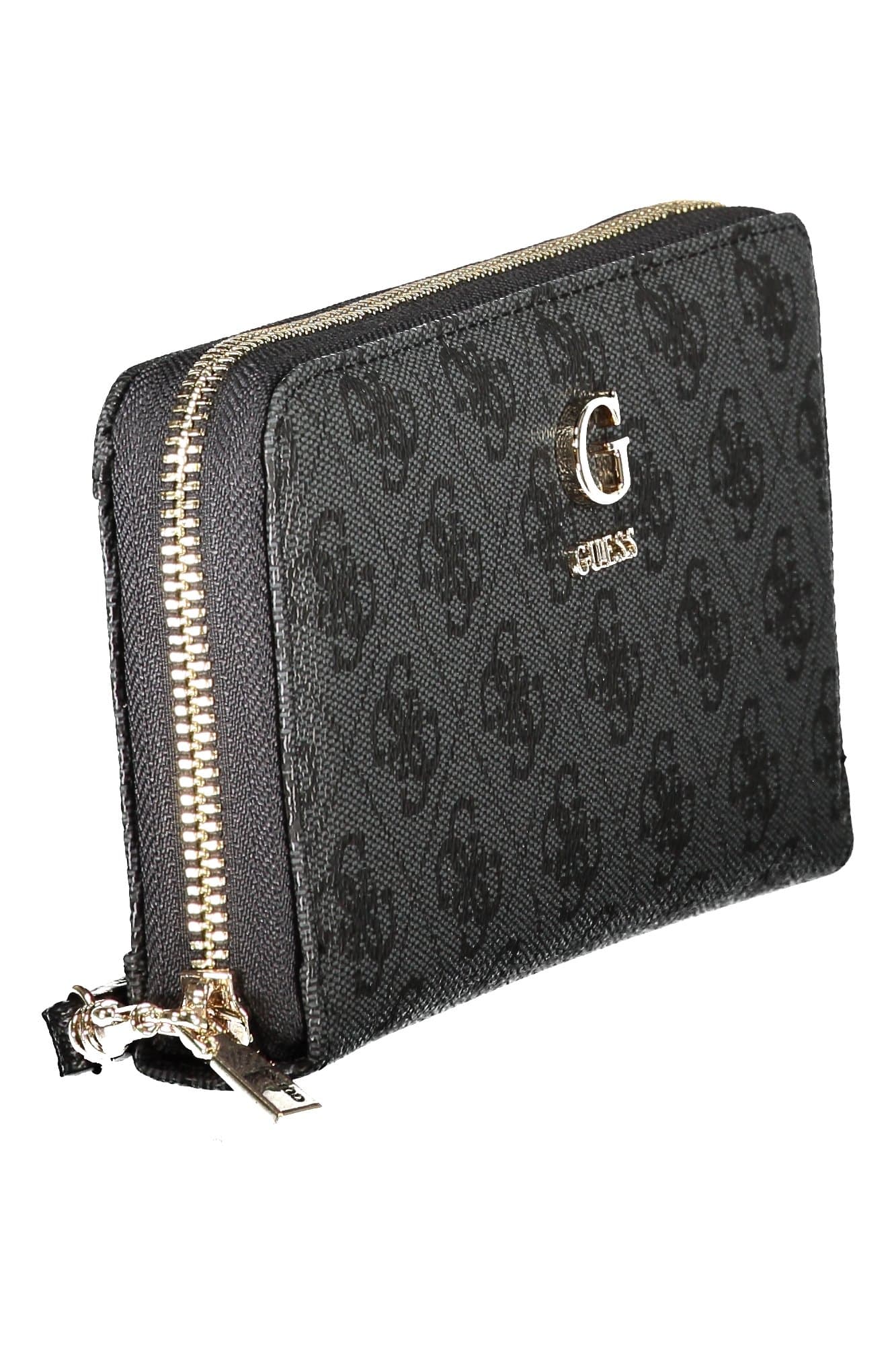 ЧЕРЕН ДАМСКИ ПОРТФЕЙЛ GUESS JEANS - GUESS JEANS