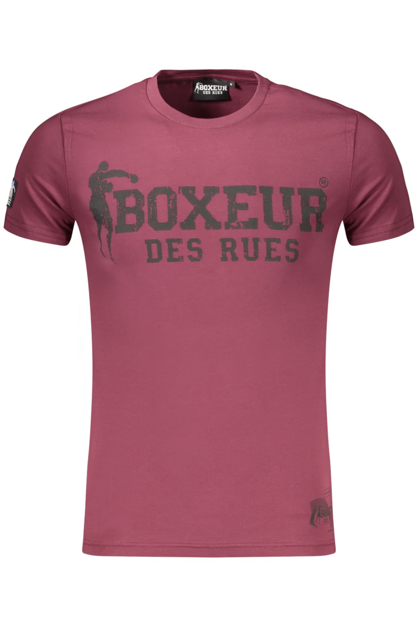 BOXEUR DES RUES МЪЖКА ЧЕРВЕНА ТЕНИСКА С КЪС РЪКАВ - BOXEUR DES RUES