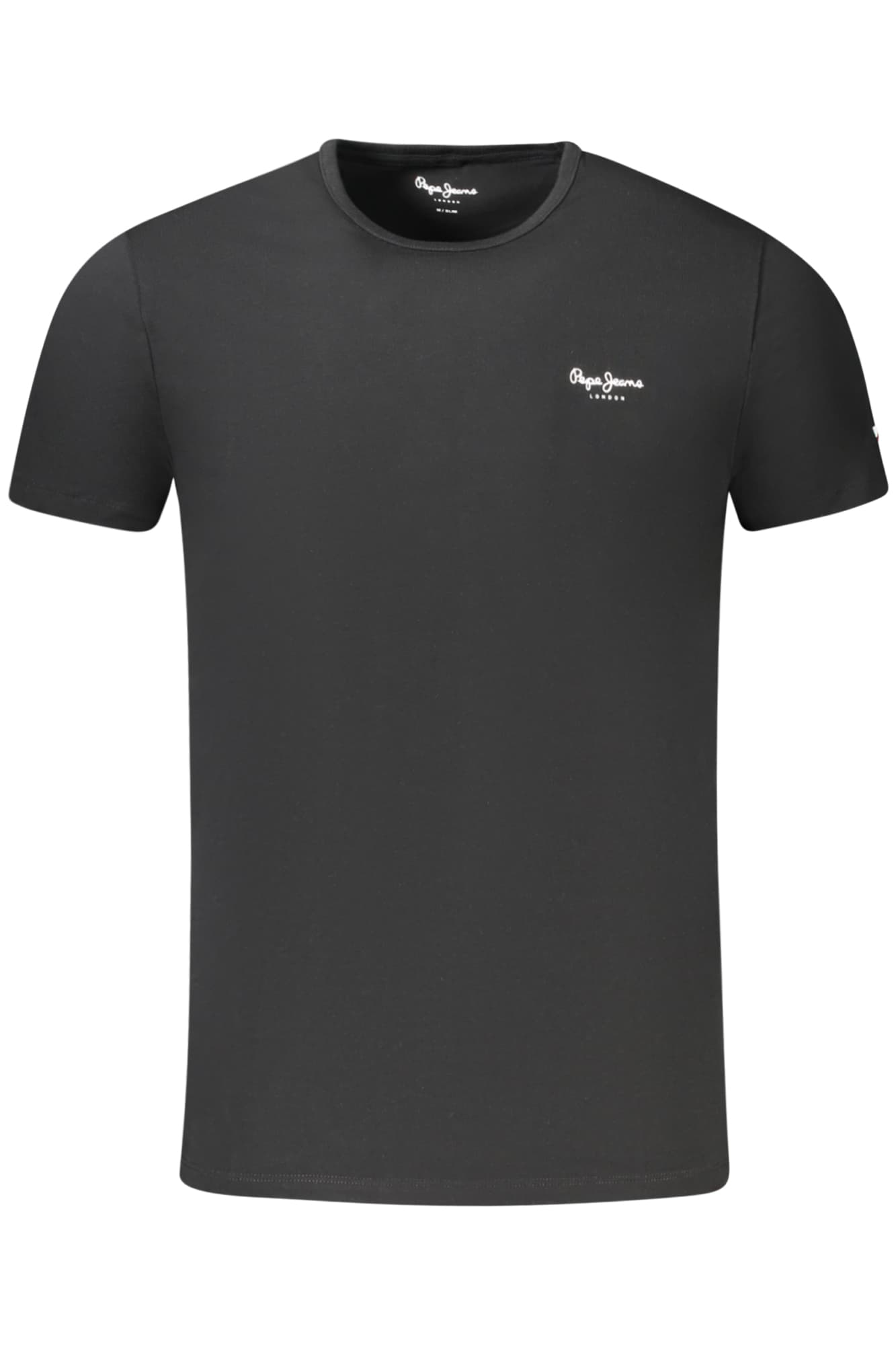 МЪЖКА ТЕНИСКА С КЪС РЪКАВ PEPE JEANS ЧЕРНА - PEPE JEANS