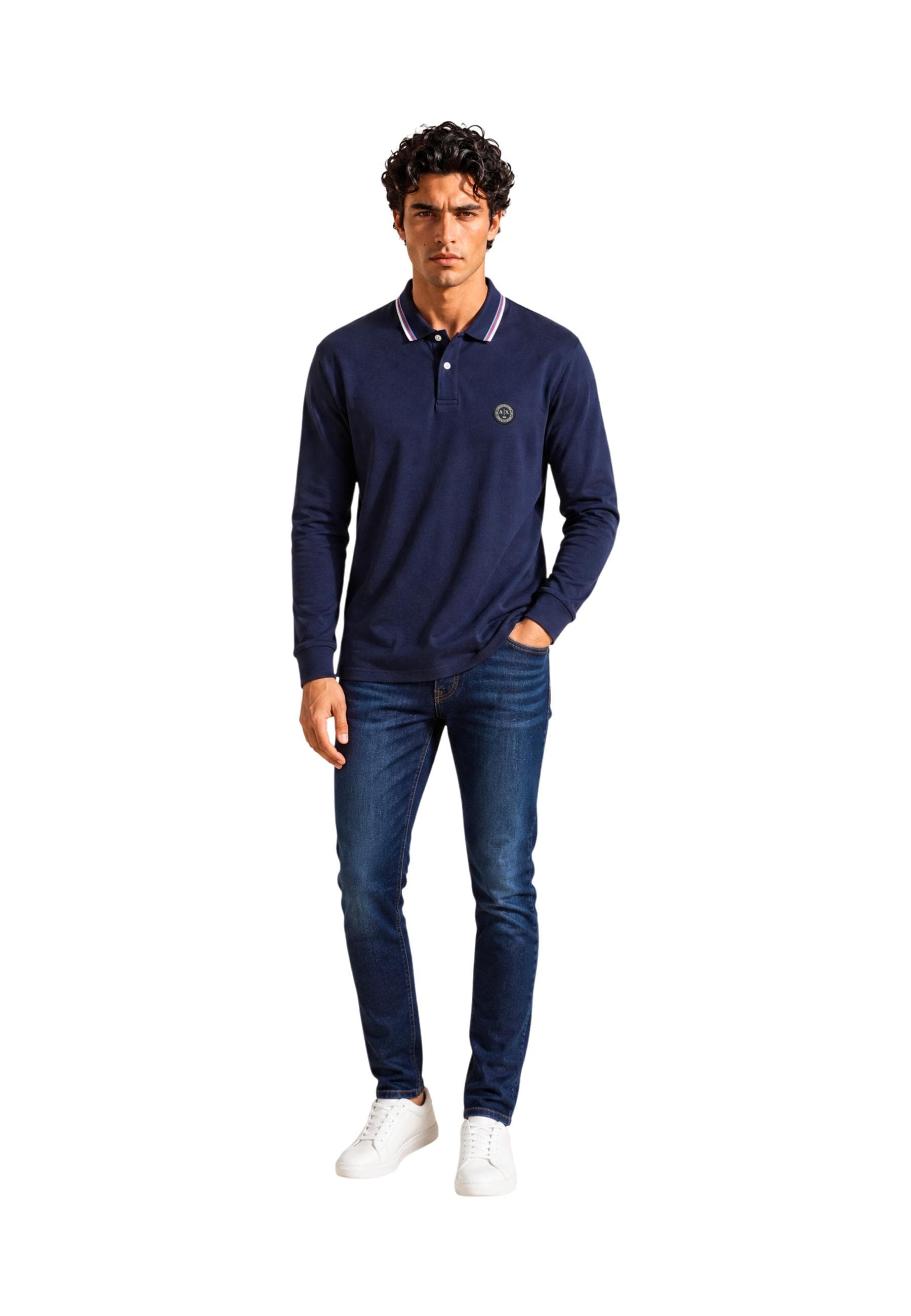 Armani Exchange Polo Uomo - Armani Exchange