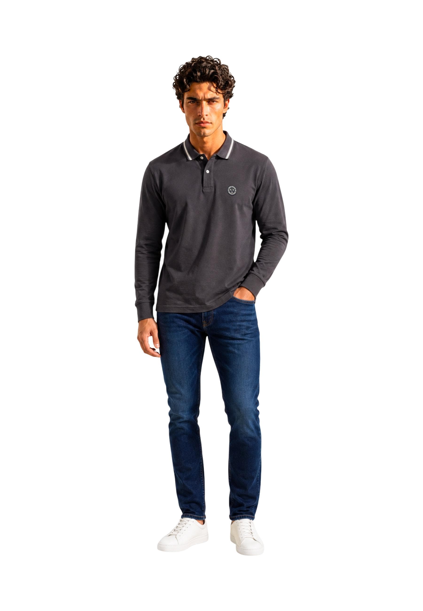 Armani Exchange Polo Uomo - Armani Exchange