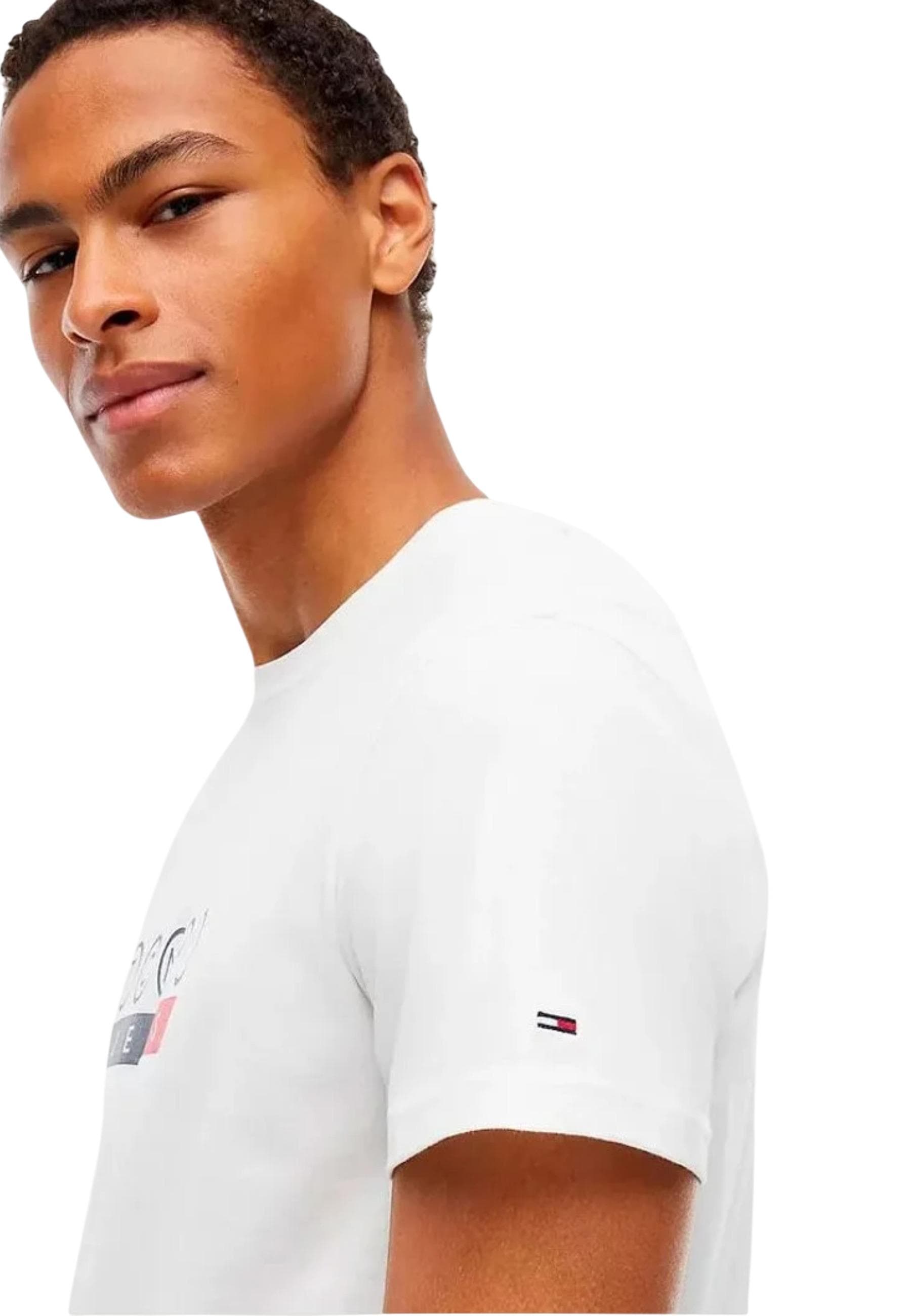 Tommy Hilfiger Jeans T-Shirt Uomo - Tommy Hilfiger Jeans