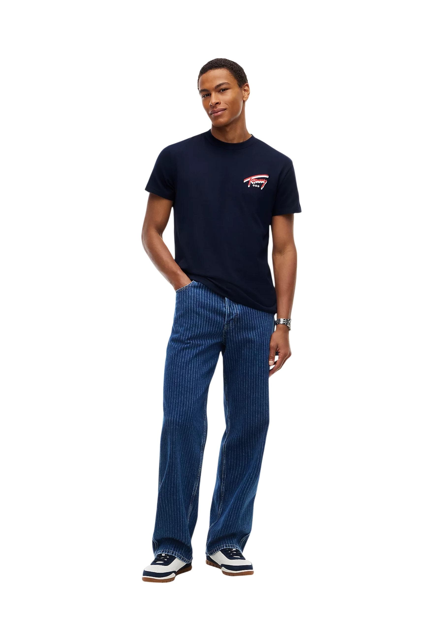Tommy Hilfiger Jeans T-Shirt Uomo - Tommy Hilfiger Jeans