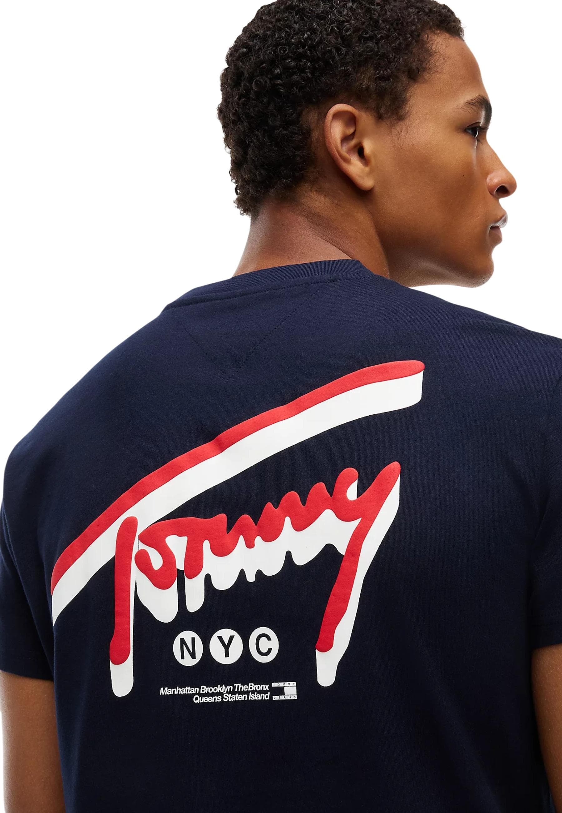 Tommy Hilfiger Jeans T-Shirt Uomo - Tommy Hilfiger Jeans