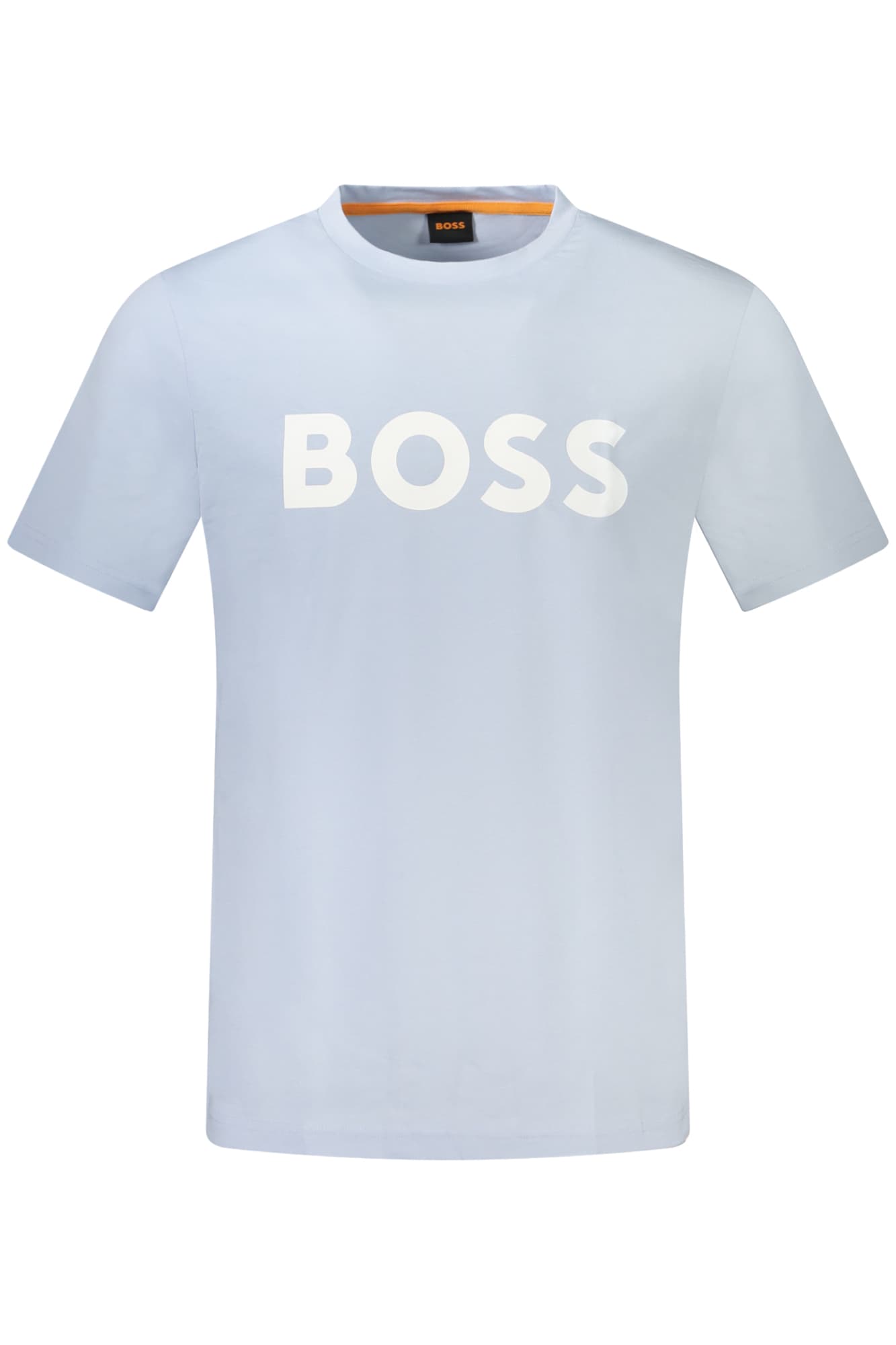 МЪЖКА ТЕНИСКА С КЪС РЪКАВ HUGO BOSS, СИНЯ - BOSS