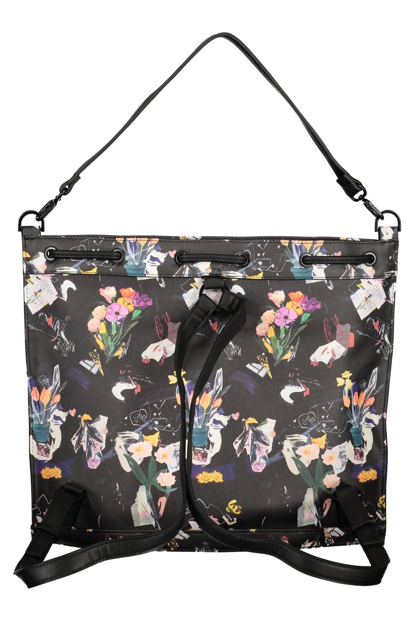 DESIGUAL ДАМСКА ЧЕРНА РАНИЦА - DESIGUAL