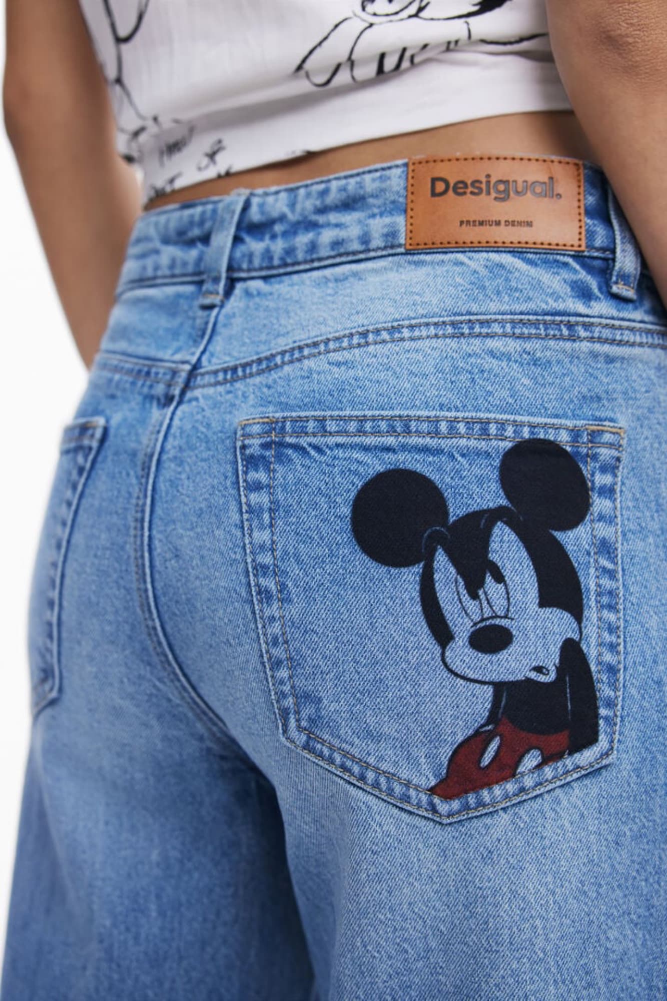 ДАМСКИ ДЪНКИ DESIGUAL, СИН - DESIGUAL
