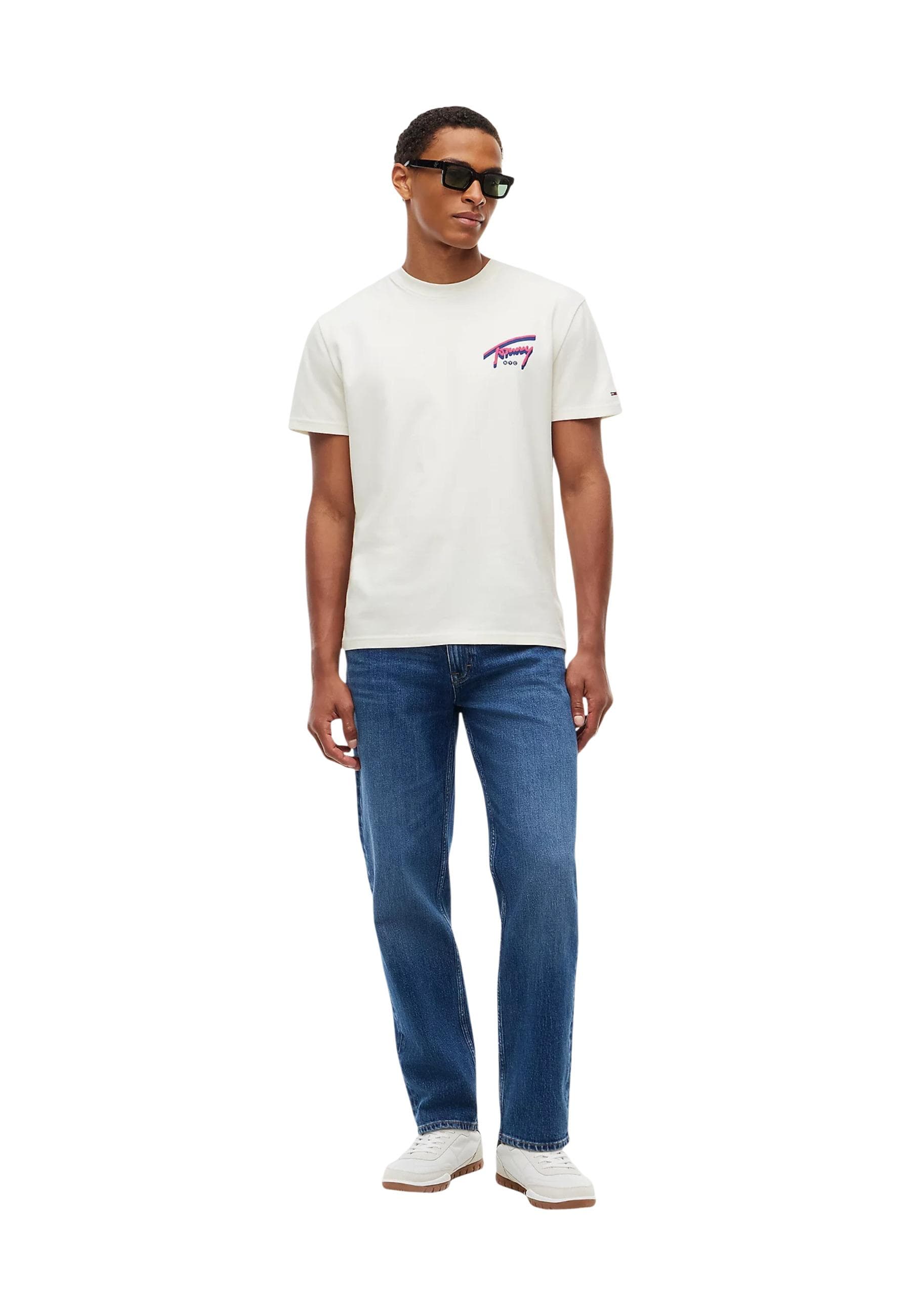 Tommy Hilfiger Jeans T-Shirt Uomo - Tommy Hilfiger Jeans