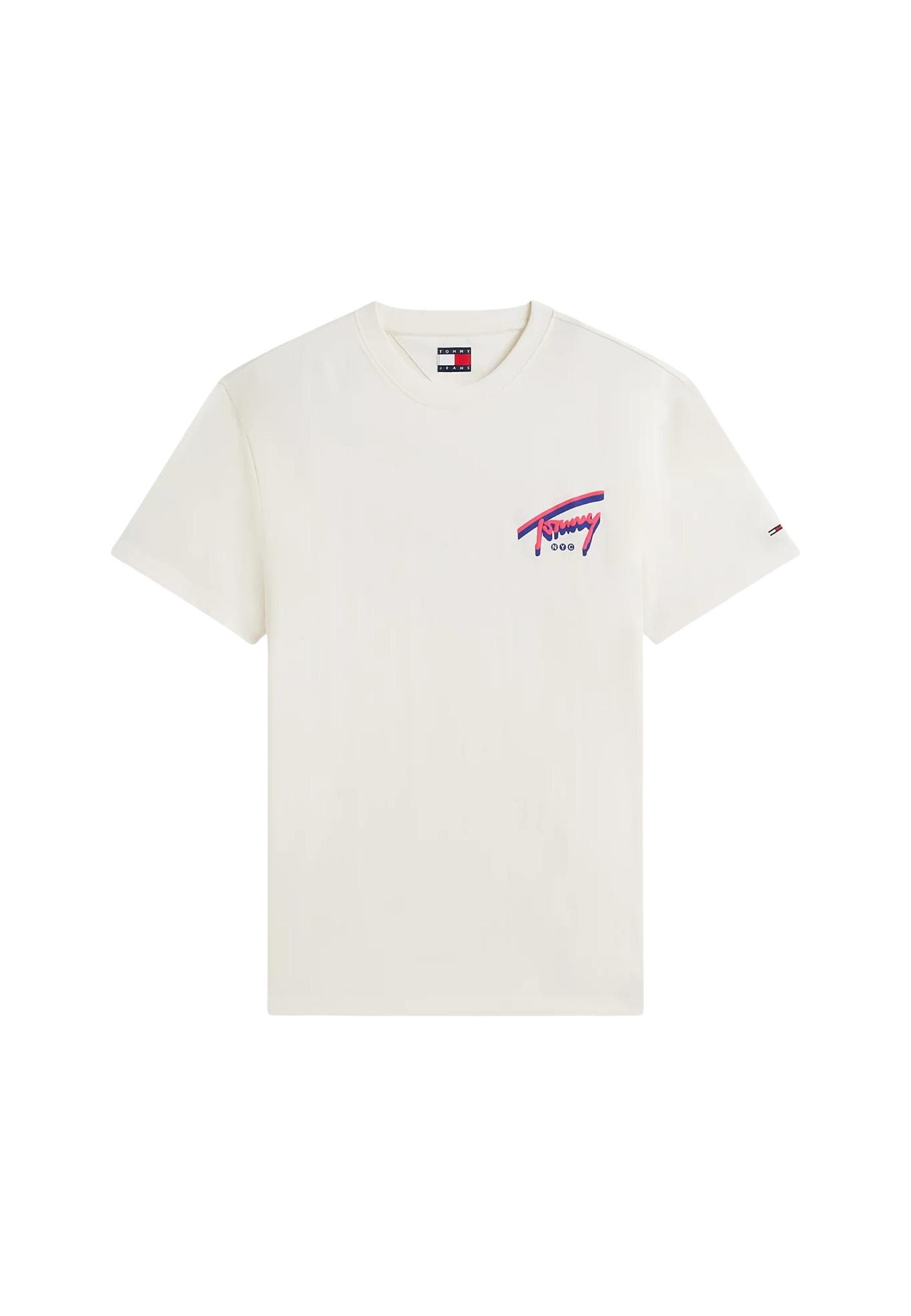 Tommy Hilfiger Jeans T-Shirt Uomo - Tommy Hilfiger Jeans
