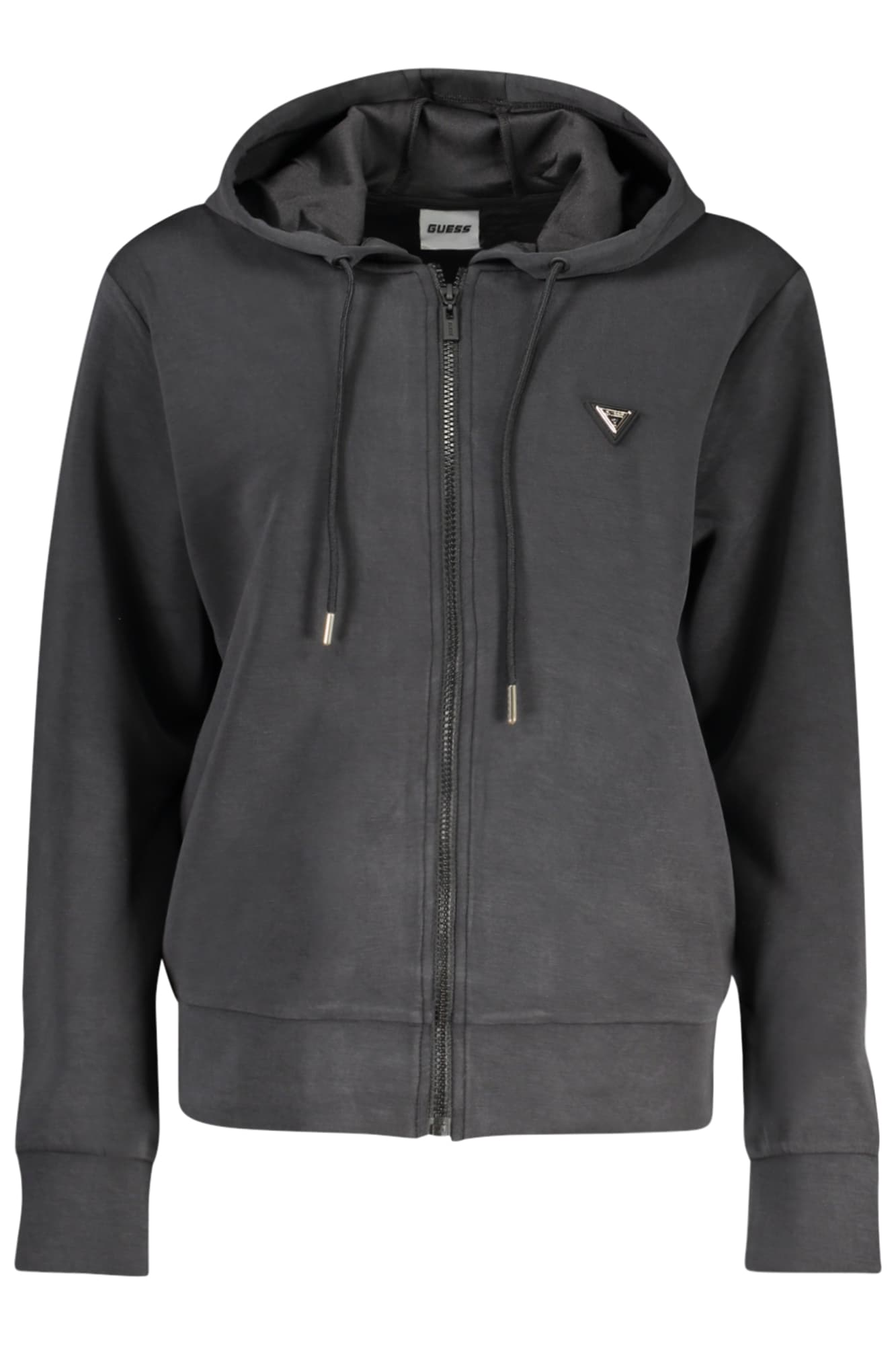 GUESS JEANS ДАМСКИ СУИТШЪР С ЦИП ЧЕРЕН - GUESS JEANS