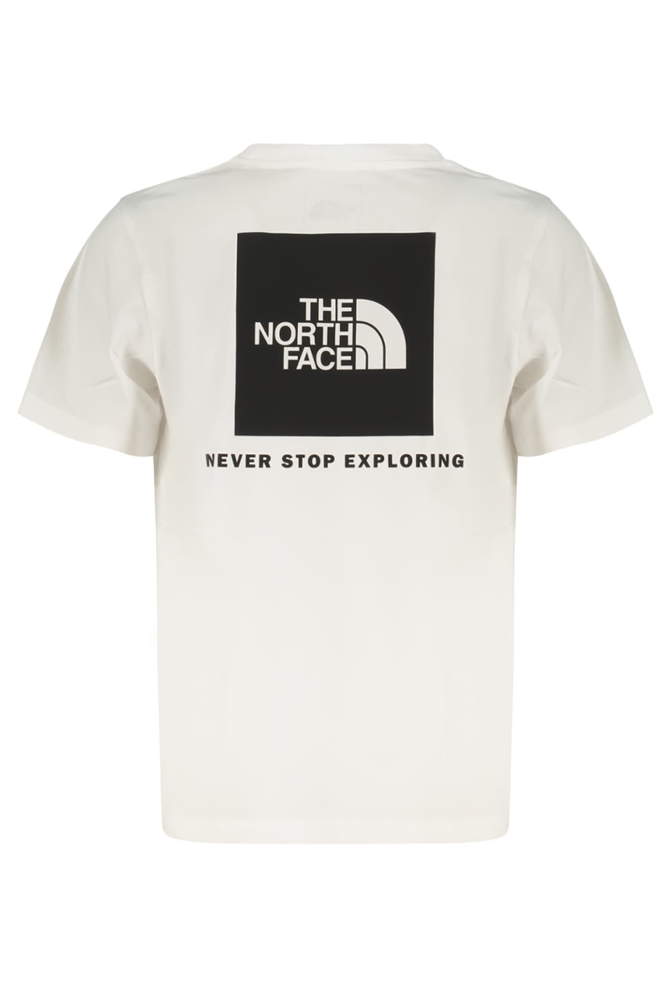 ДЕТСКА ТЕНИСКА С КЪС РЪКАВ THE NORTH FACE, БЯЛА - THE NORTH FACE