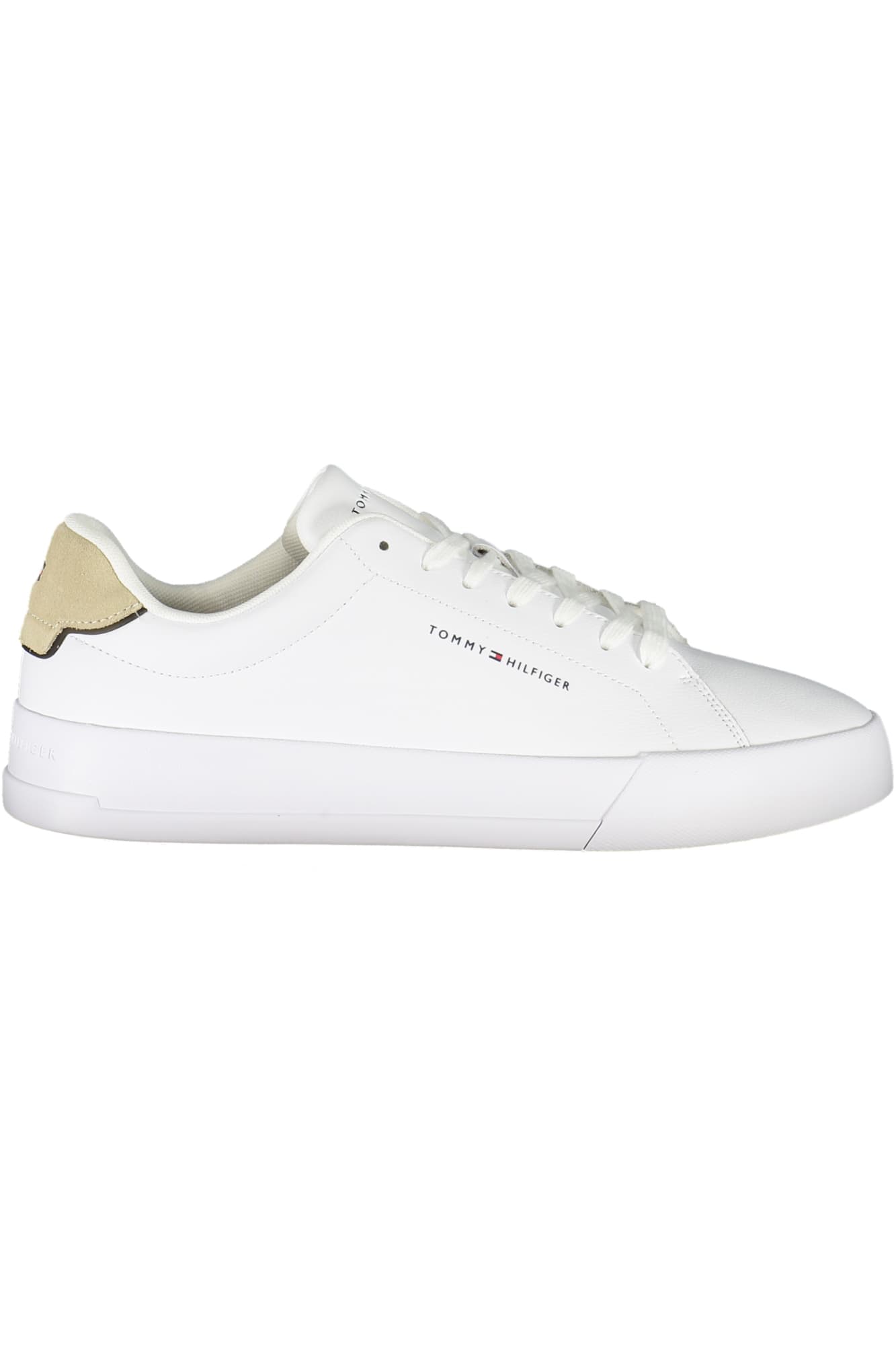 Мъжки спортни обувки TOMMY HILFIGER, бели - TOMMY HILFIGER