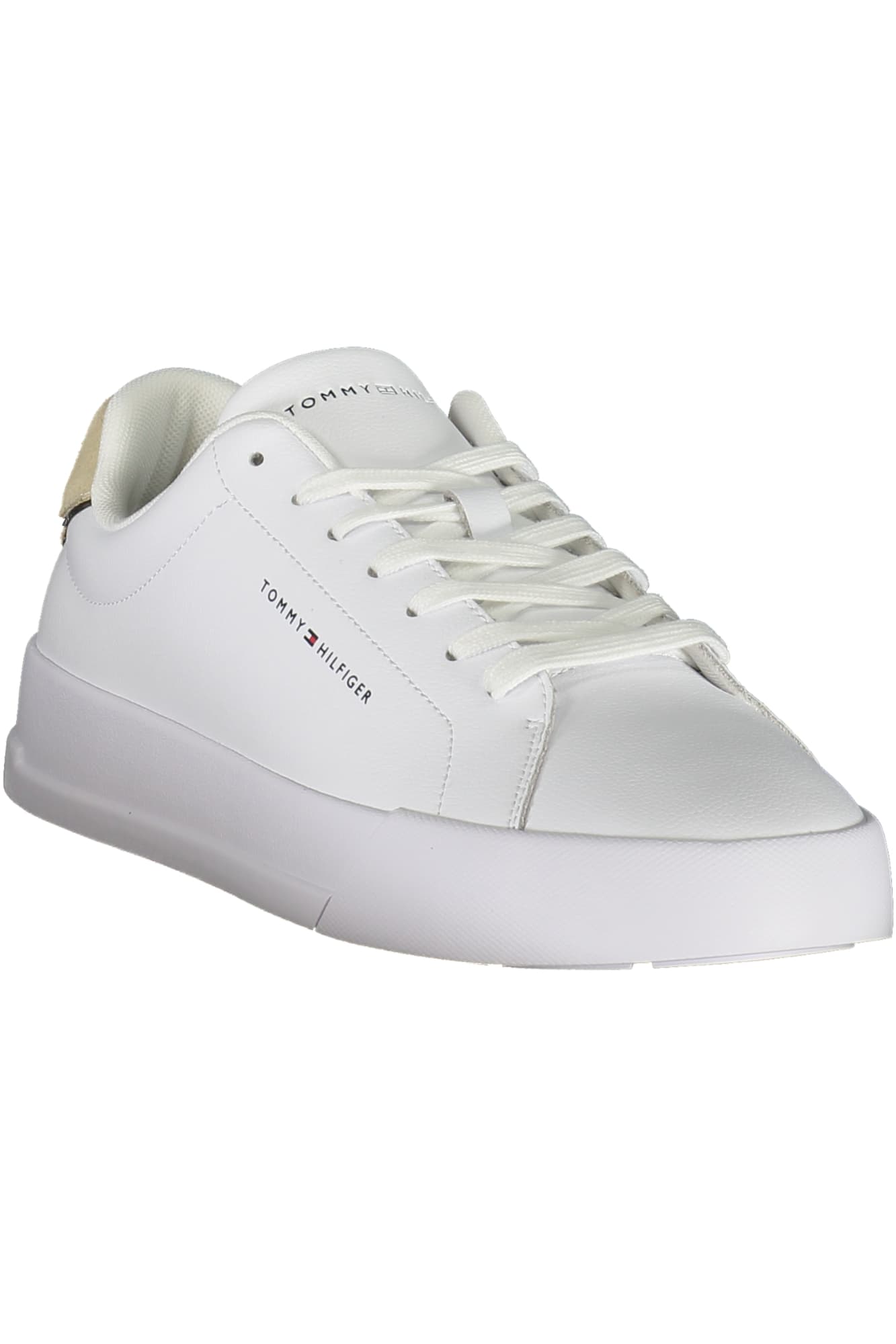 Мъжки спортни обувки TOMMY HILFIGER, бели - TOMMY HILFIGER