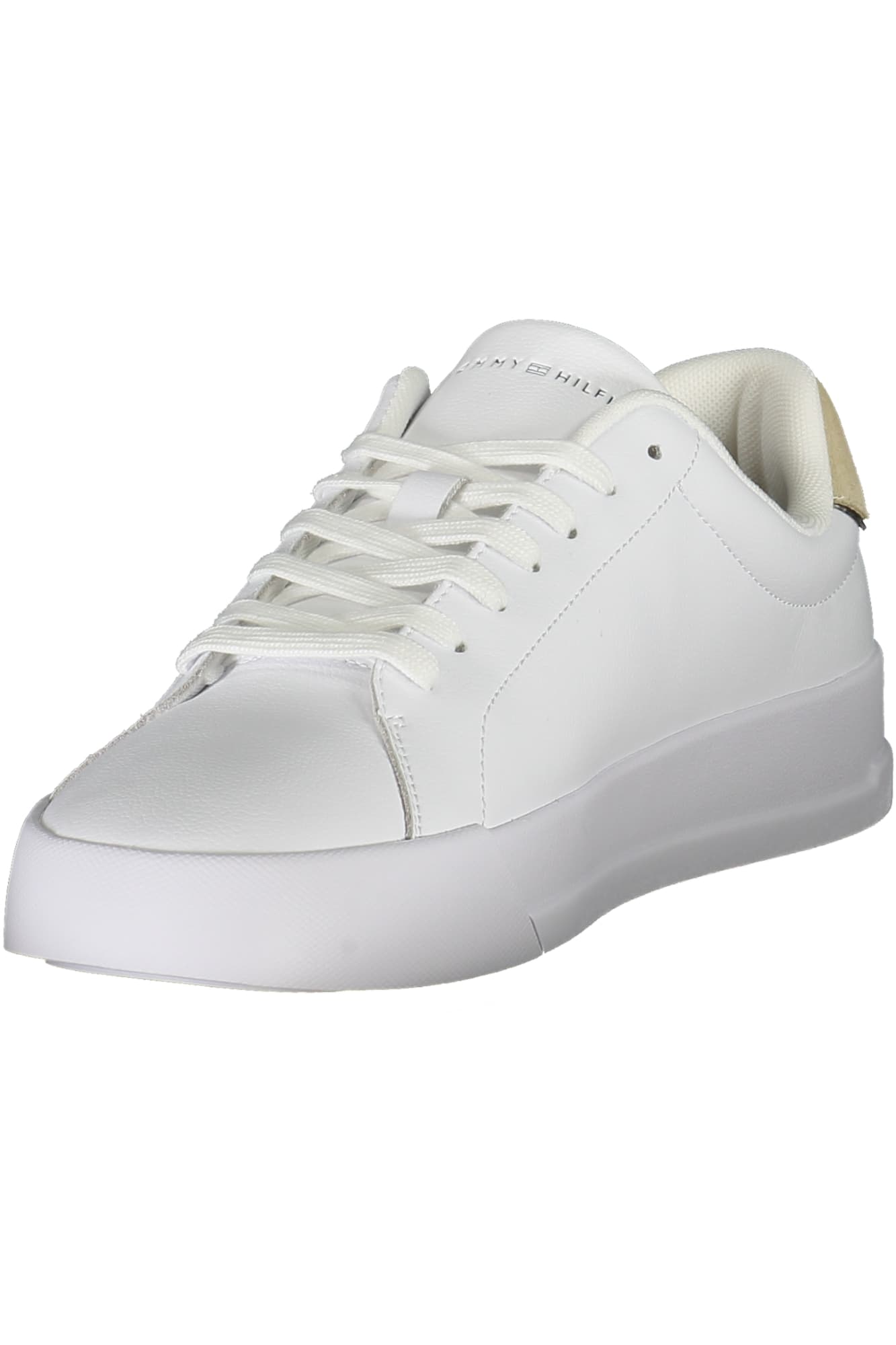 Мъжки спортни обувки TOMMY HILFIGER, бели - TOMMY HILFIGER