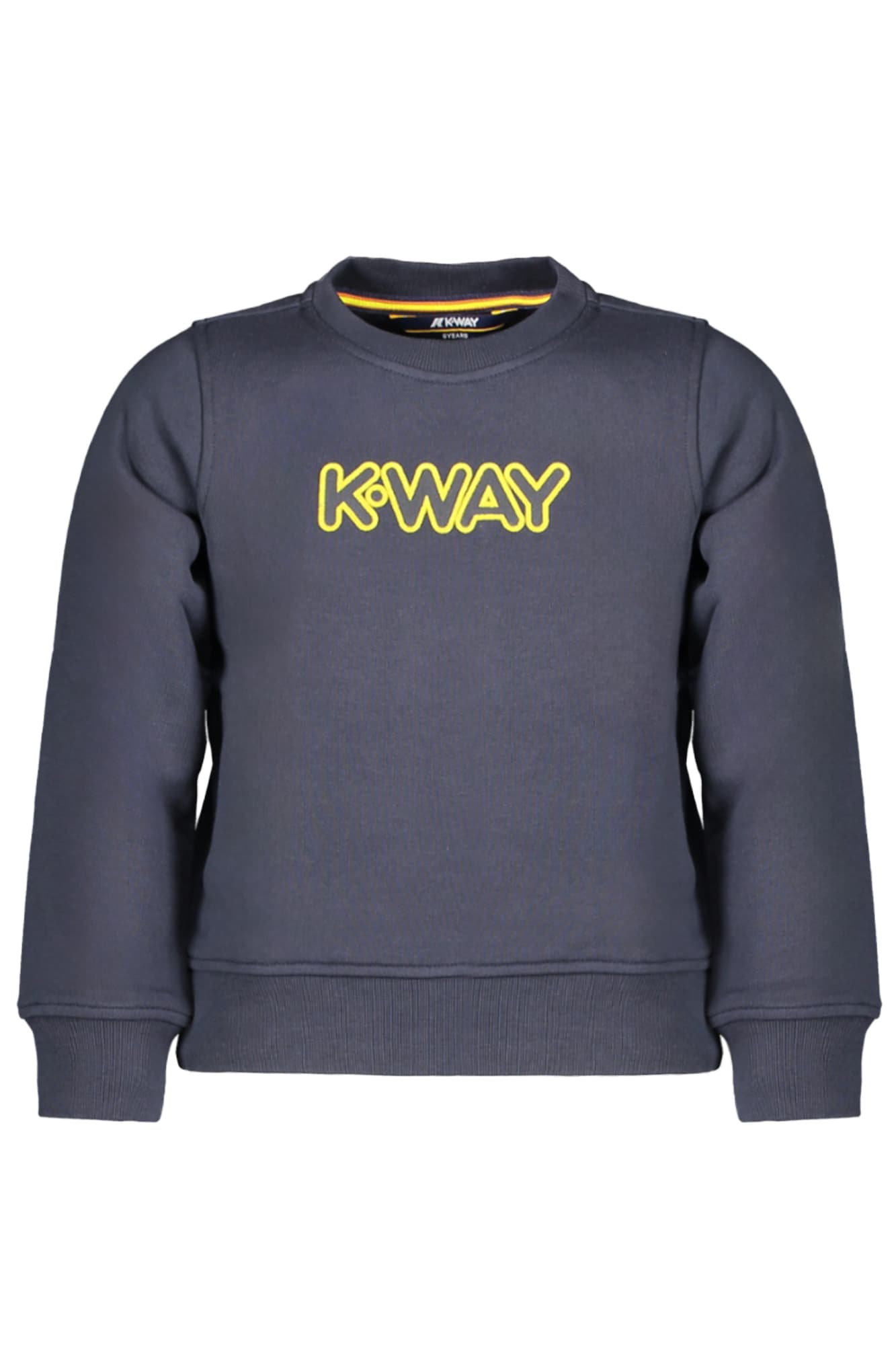 ДЕТСКИ СУИТШЪР K-WAY БЕЗ ЦИП СИН - K-WAY