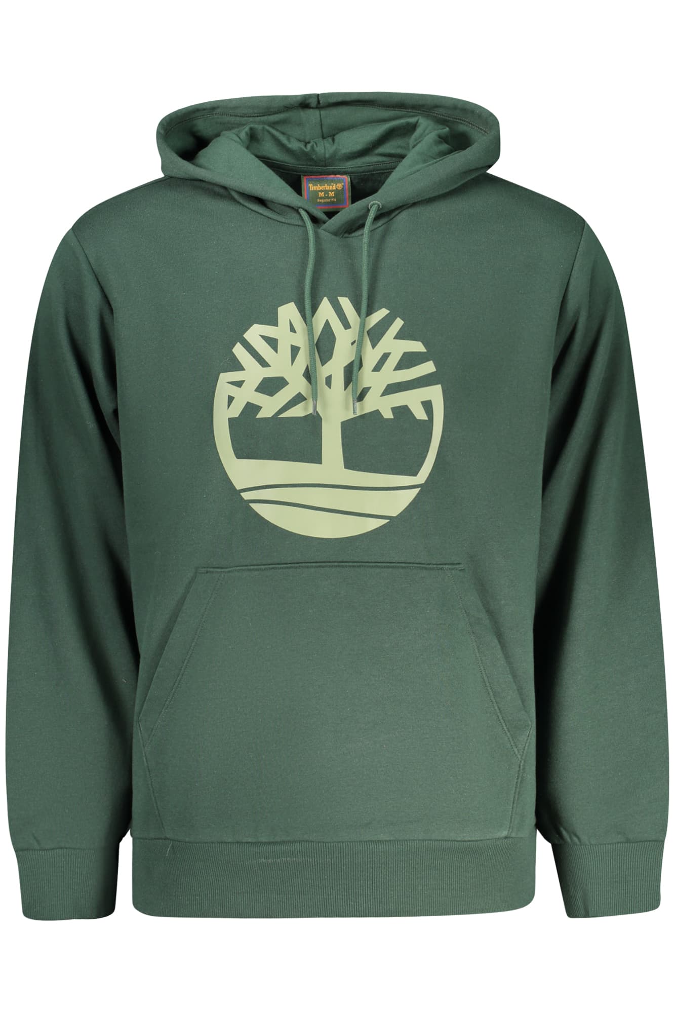 Мъжки суитшърт с цип TIMBERLAND, зелен - TIMBERLAND