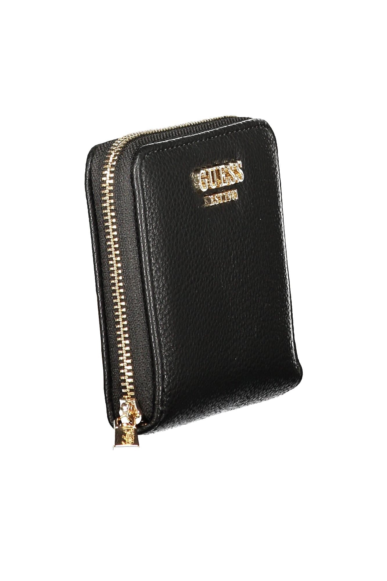 ДАМСКИ ЧЕРЕН ПОРТФЕЙЛ GUESS JEANS - GUESS JEANS