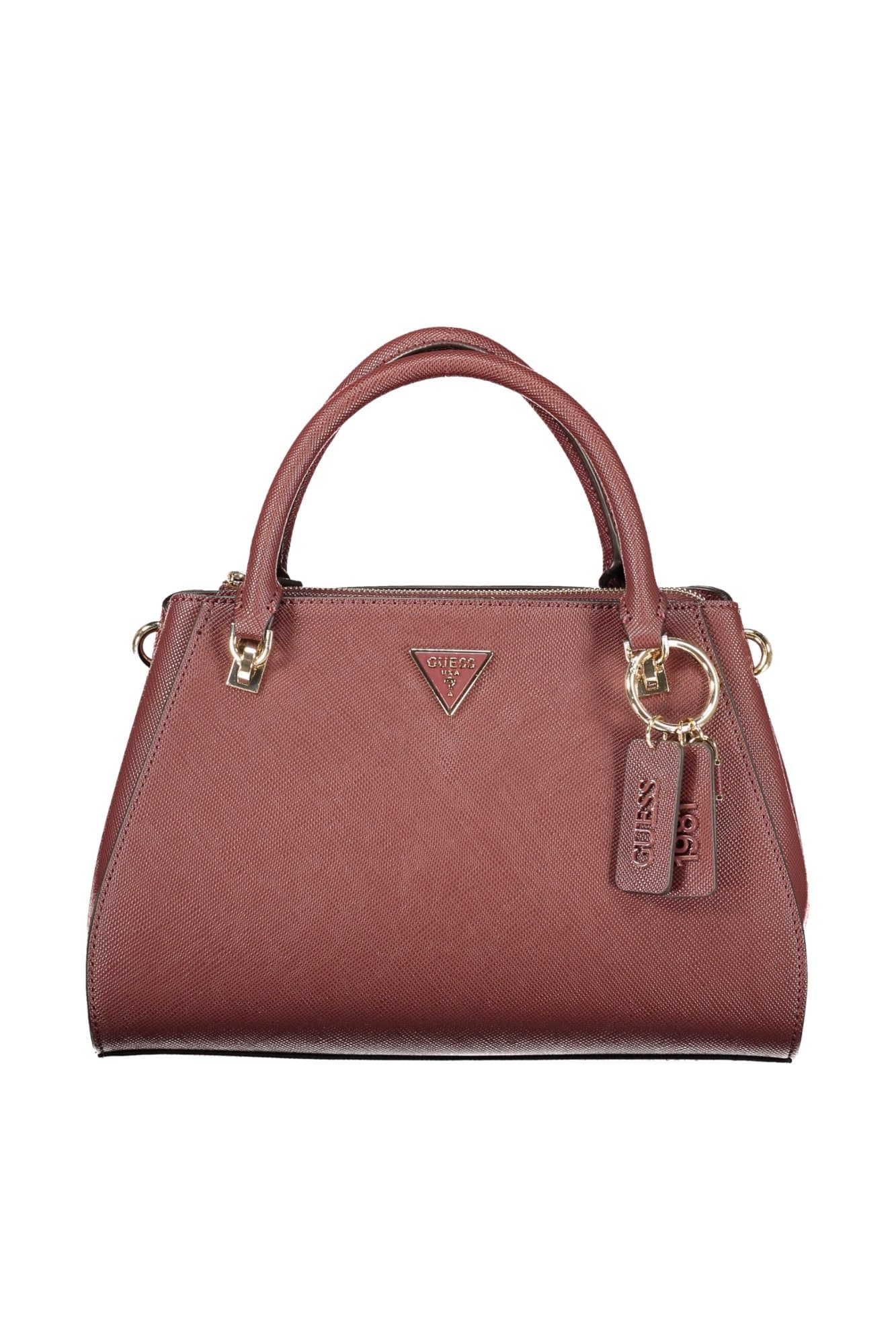 ДАМСКА КАФЯВА ЧАНТА GUESS JEANS - GUESS JEANS