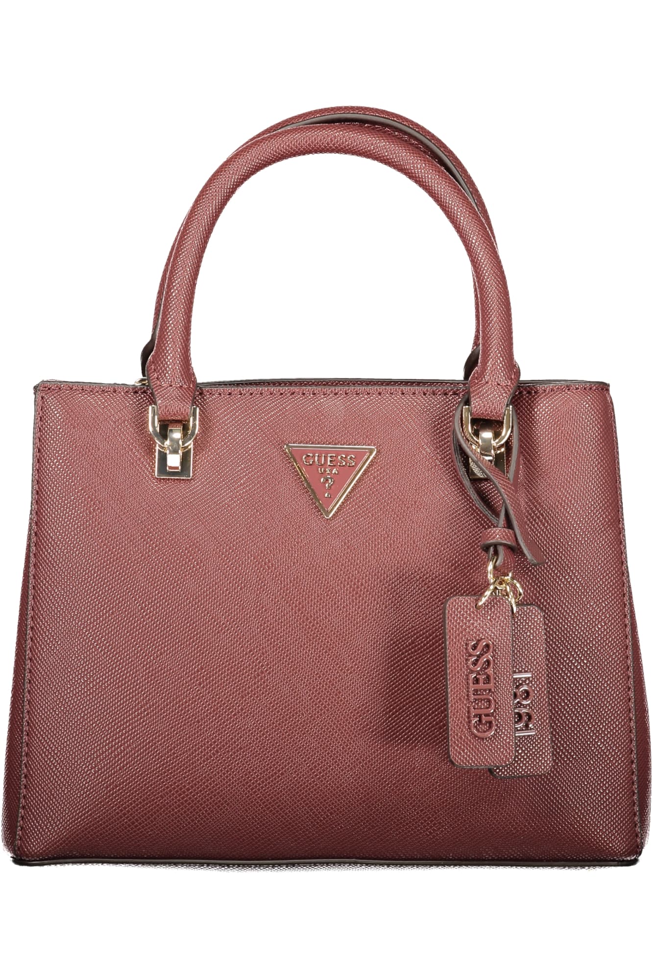 ДАМСКА КАФЯВА ЧАНТА GUESS JEANS - GUESS JEANS